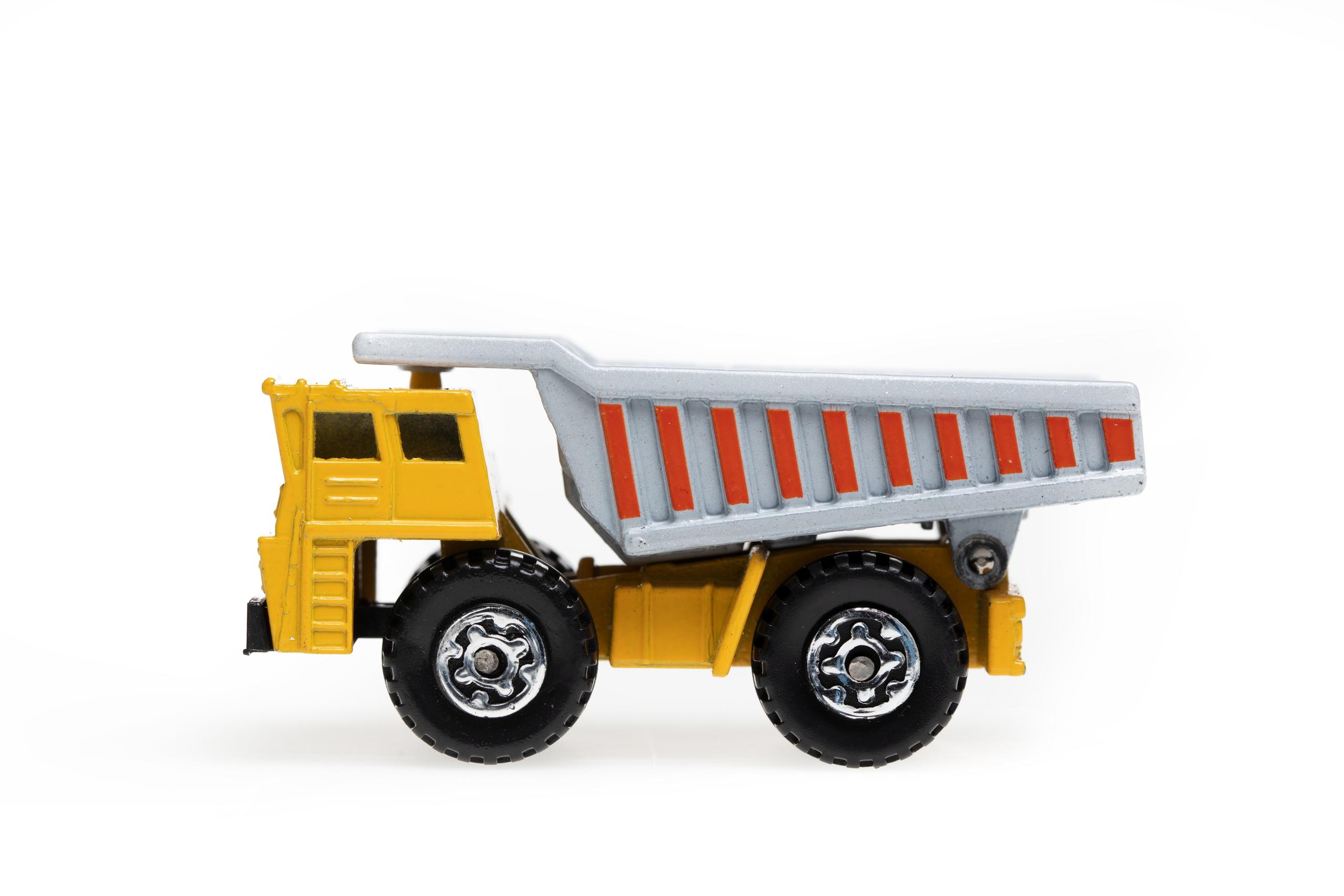Matchbox dump truck on sale