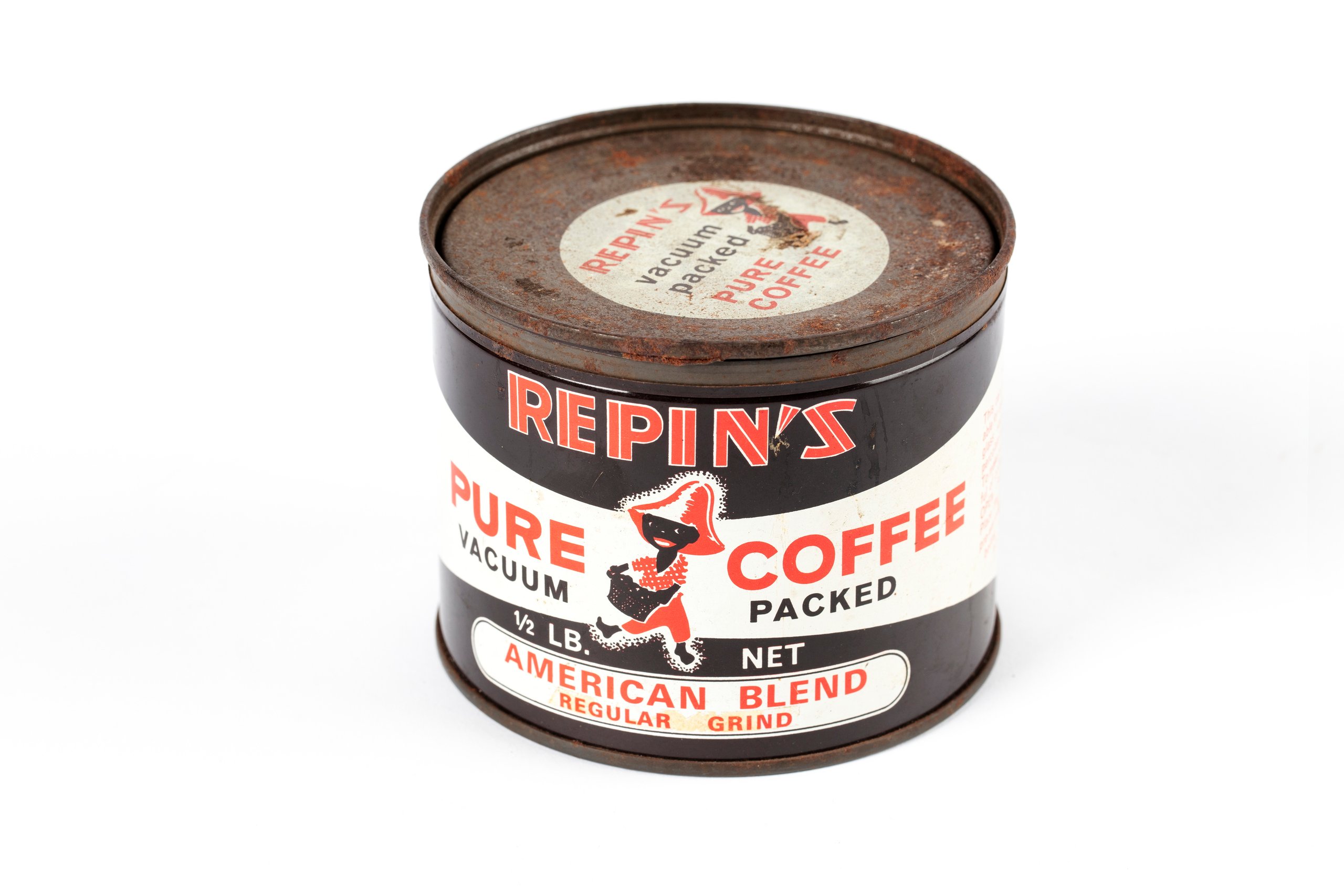 'Repin's American Blend' coffee tin