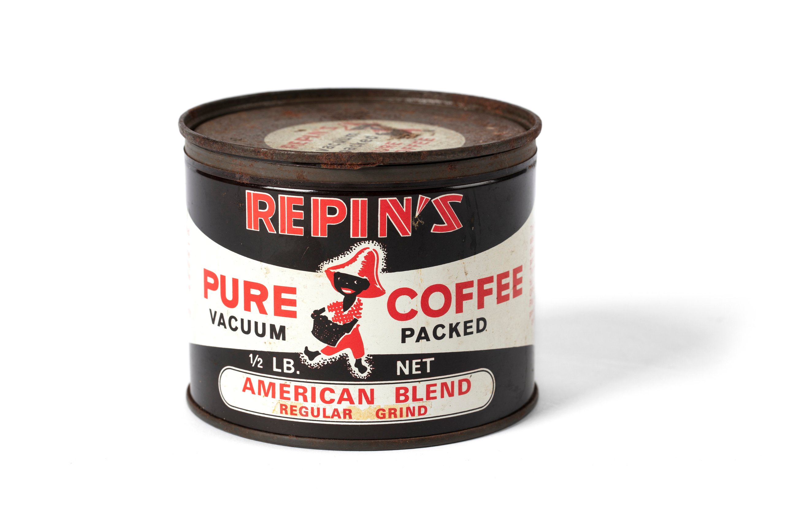 'Repin's American Blend' coffee tin