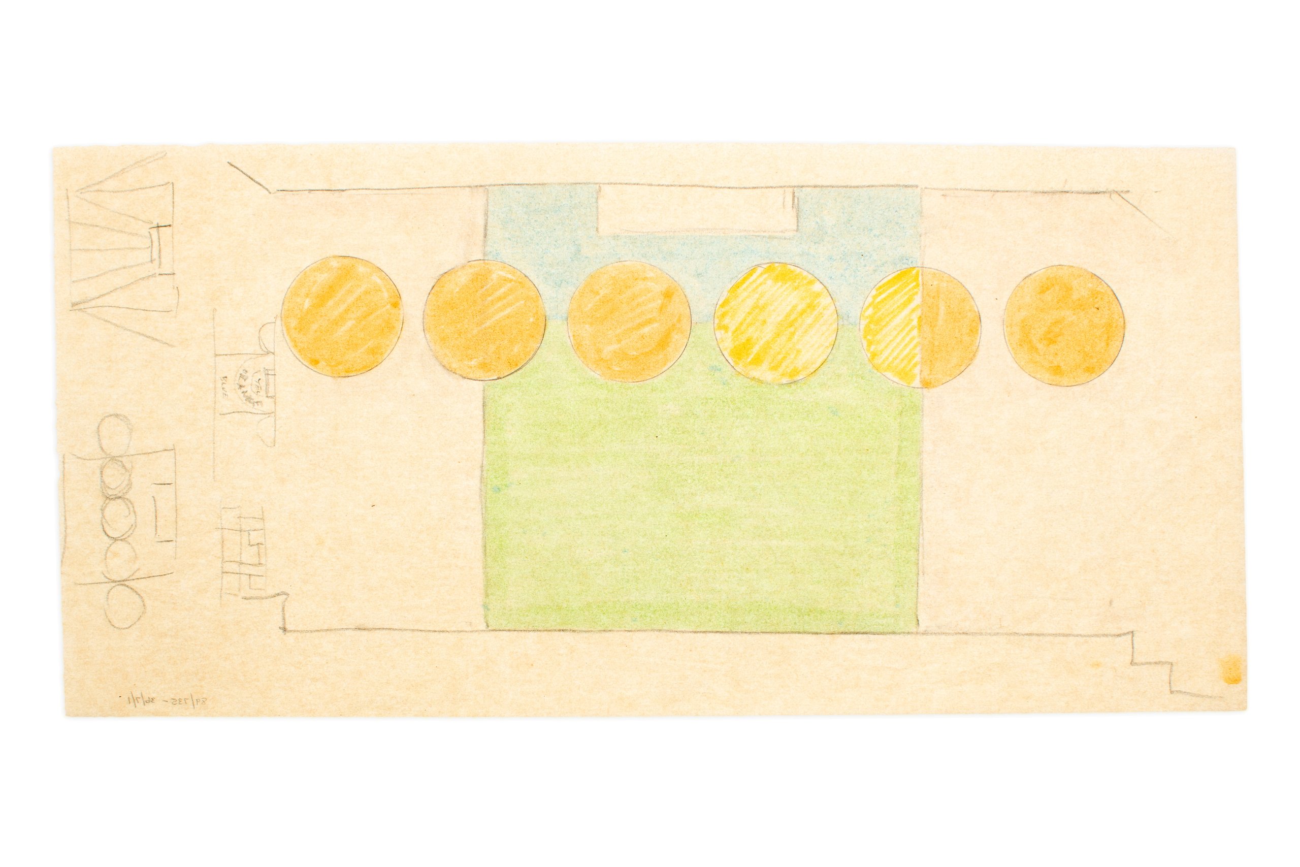 Design work for the RBA's banknote printing works by Gordon Andrews