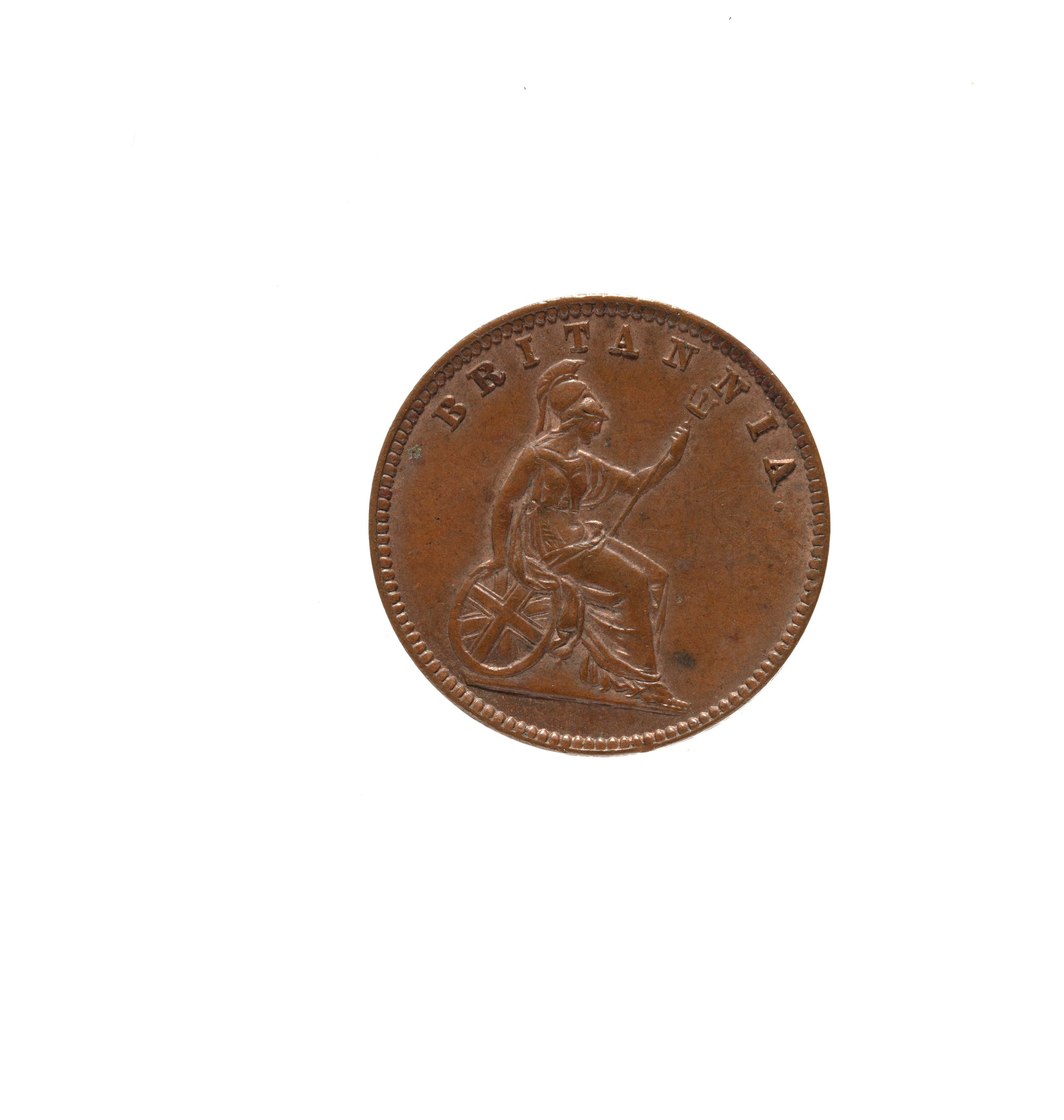 Greek Farthing coin