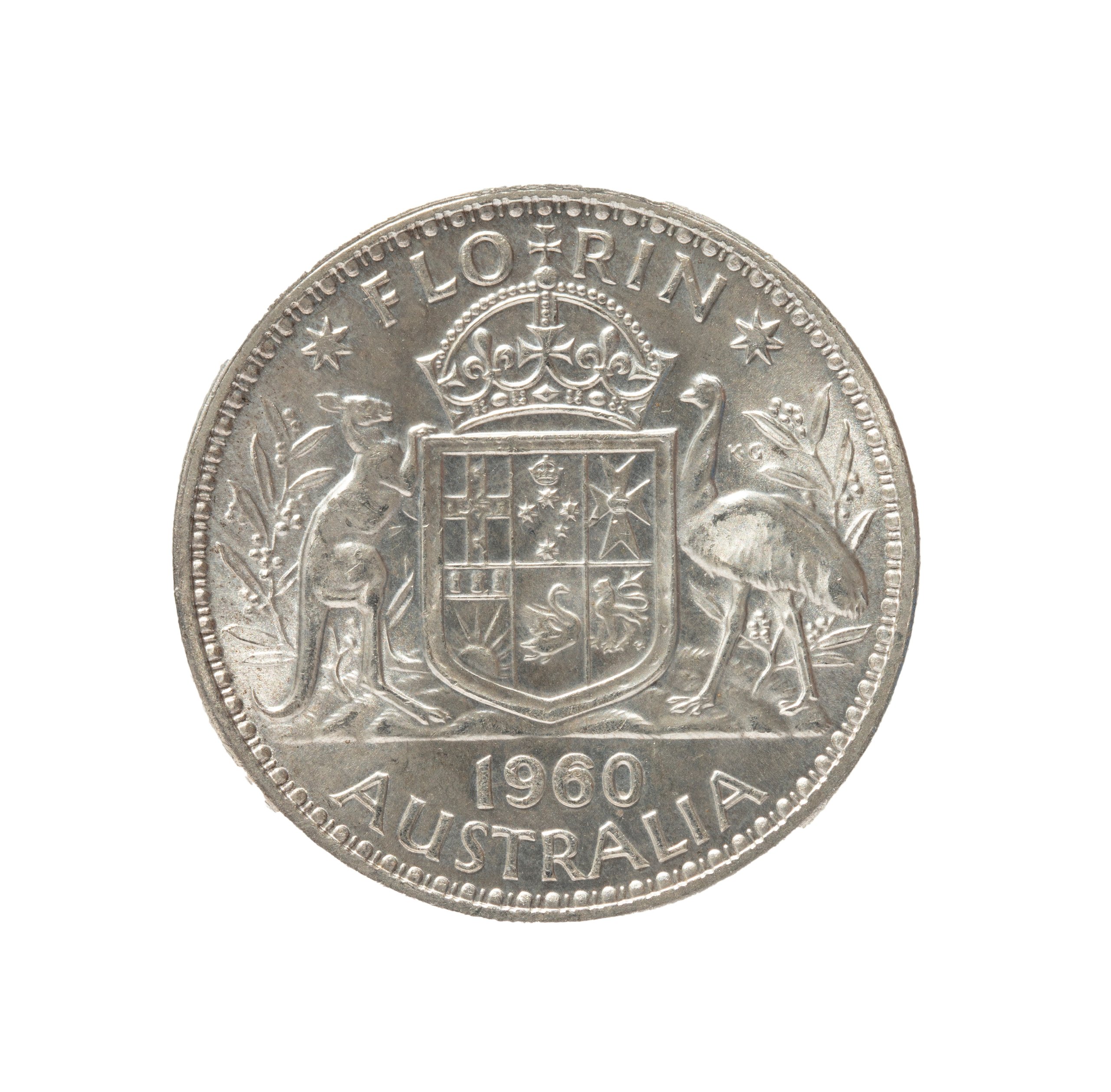 Australian One Florin coin