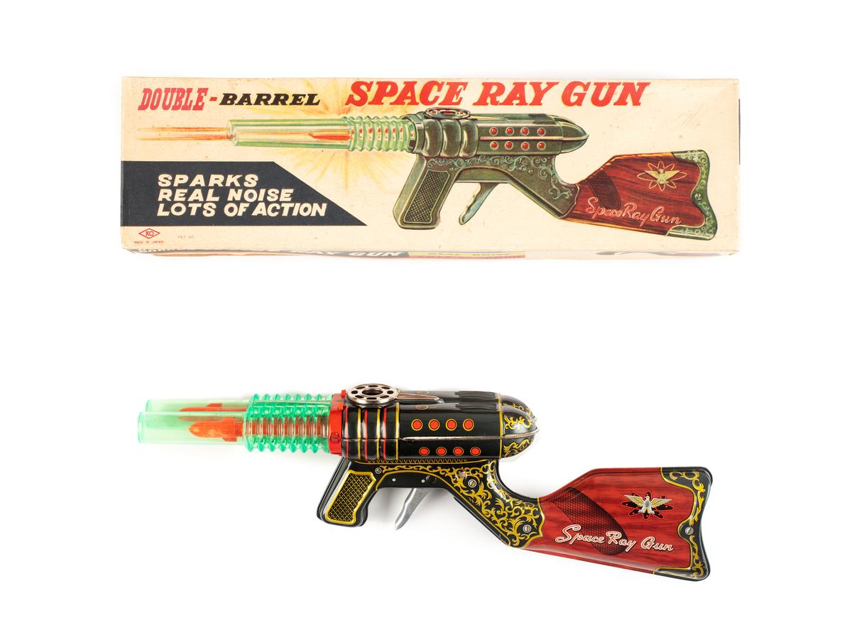 SPACE RAY GUN ブリキ スペースガン 吉屋 日本製 SPACE RAY GUN ブリキ スペースガン 吉屋 日本製