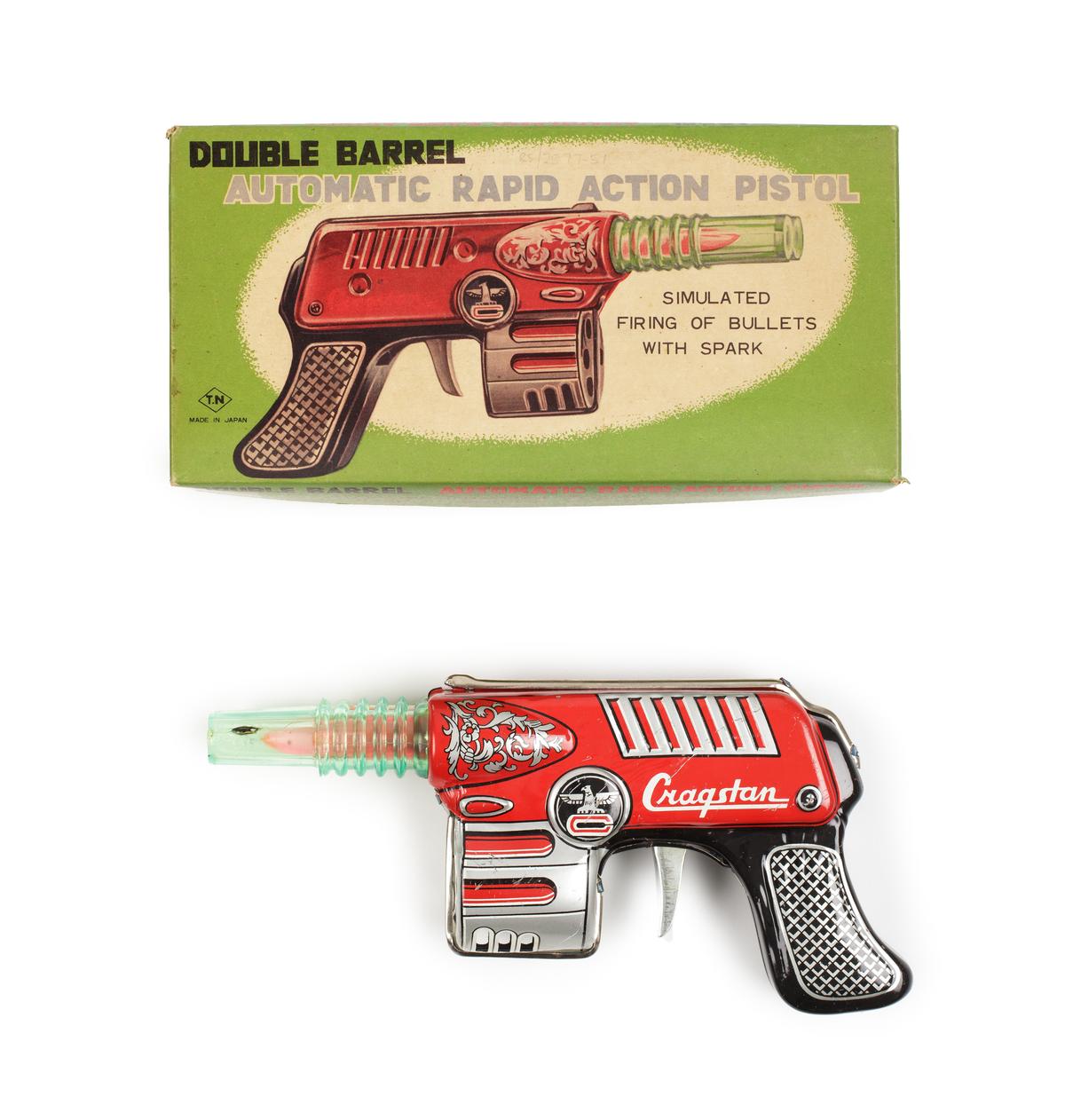Powerhouse Collection - 'Rapid Action Pistol' toy space gun, c. 1960