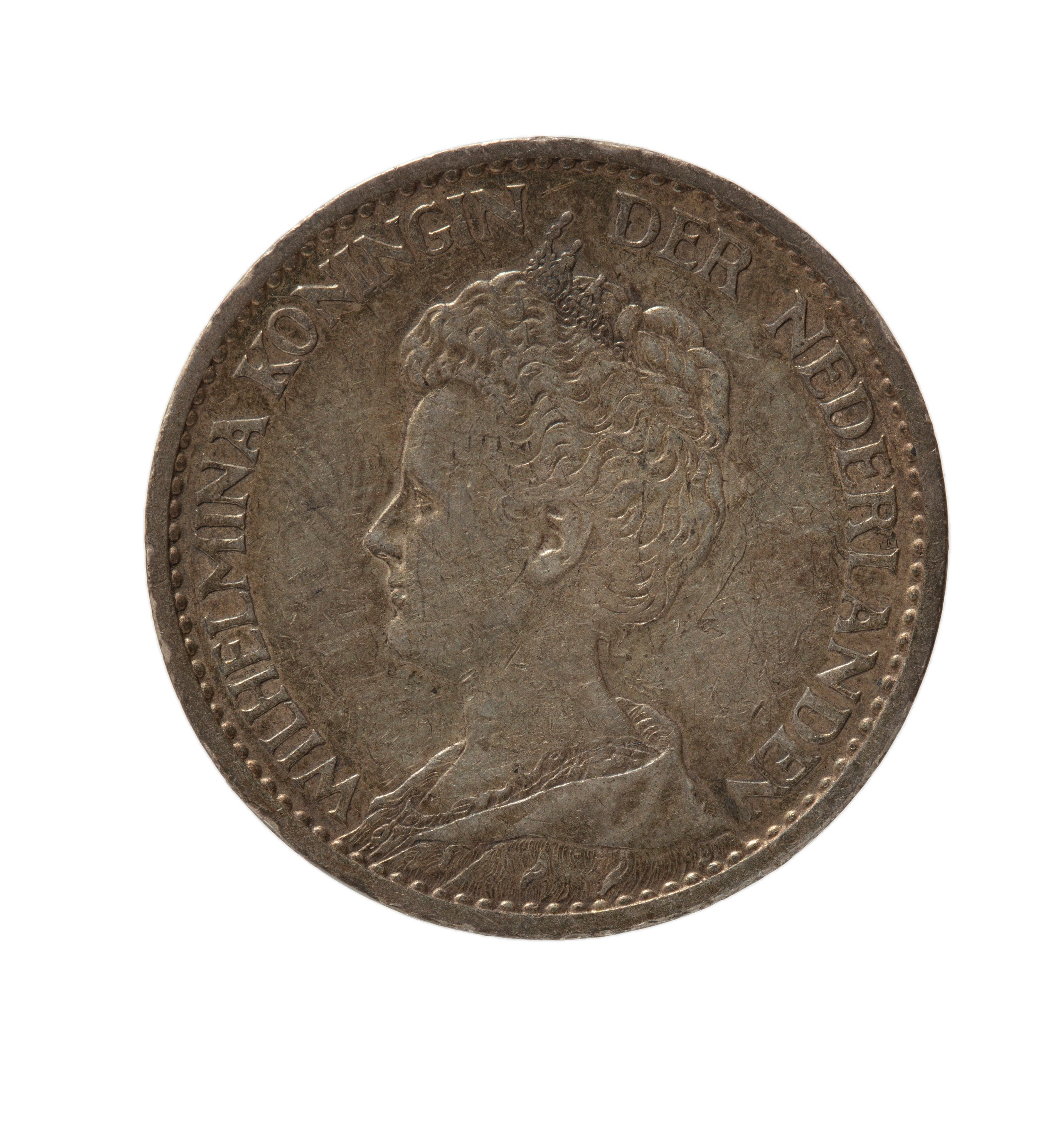 Dutch One Guilder coin