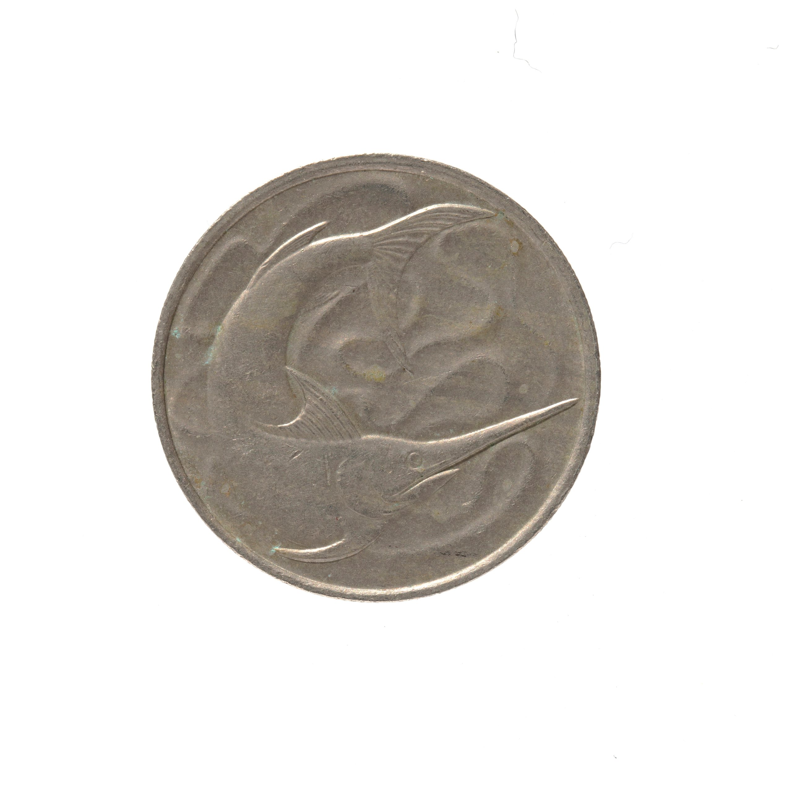 Singaporean Twenty Cent coin