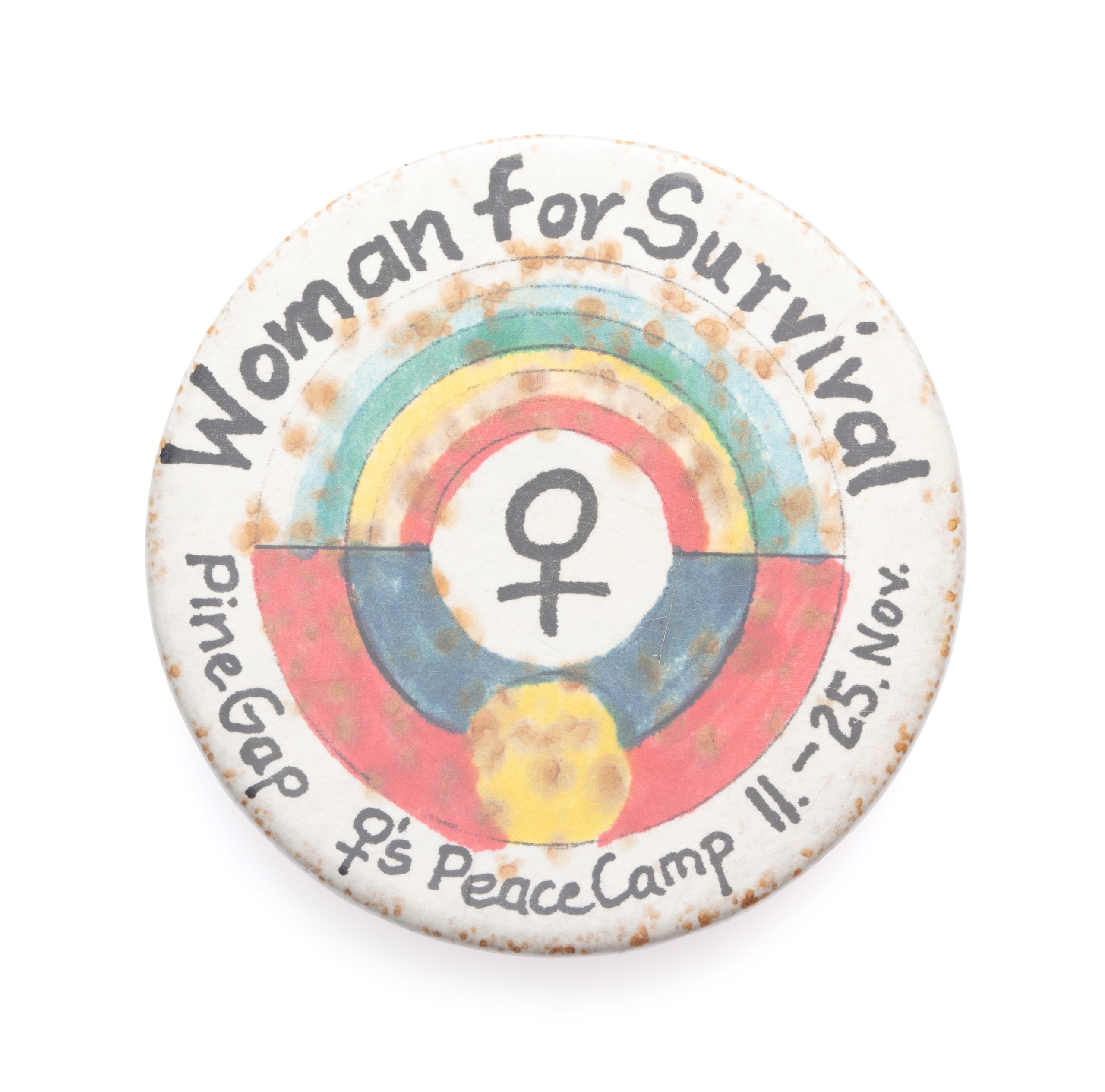 'Women for Survival' badge