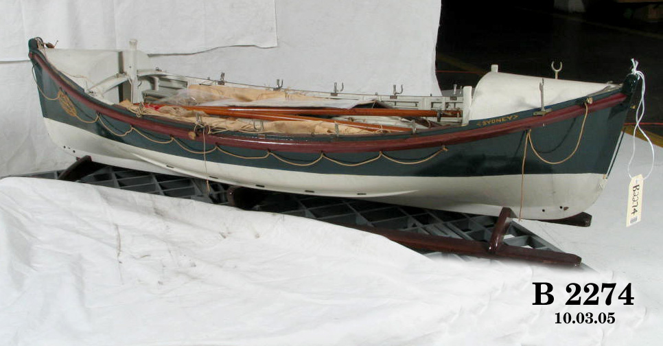 Model of lifeboat "Lady Carrington"