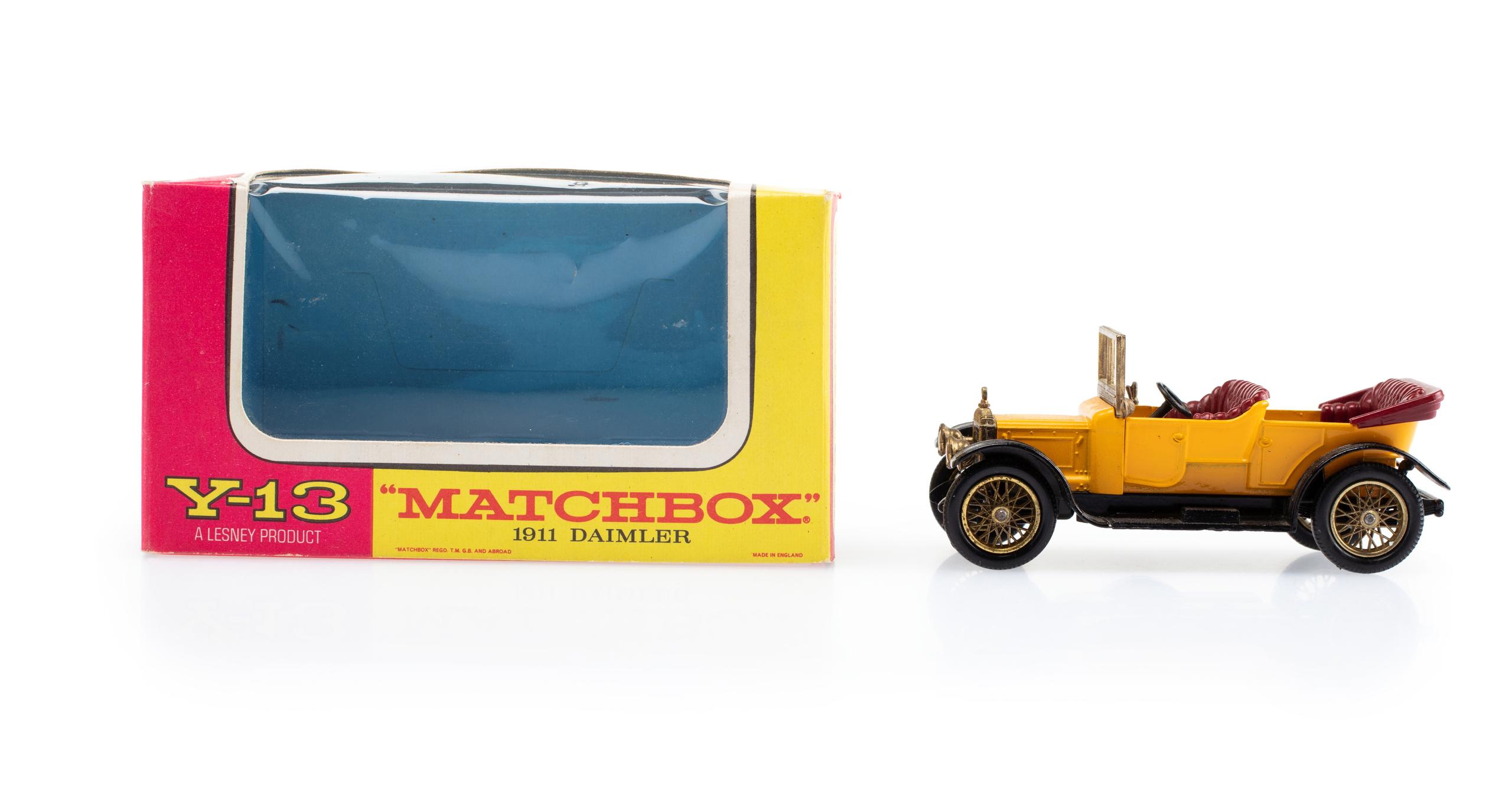 Powerhouse Collection - '1911 Daimler' Matchbox model car in box, 1967