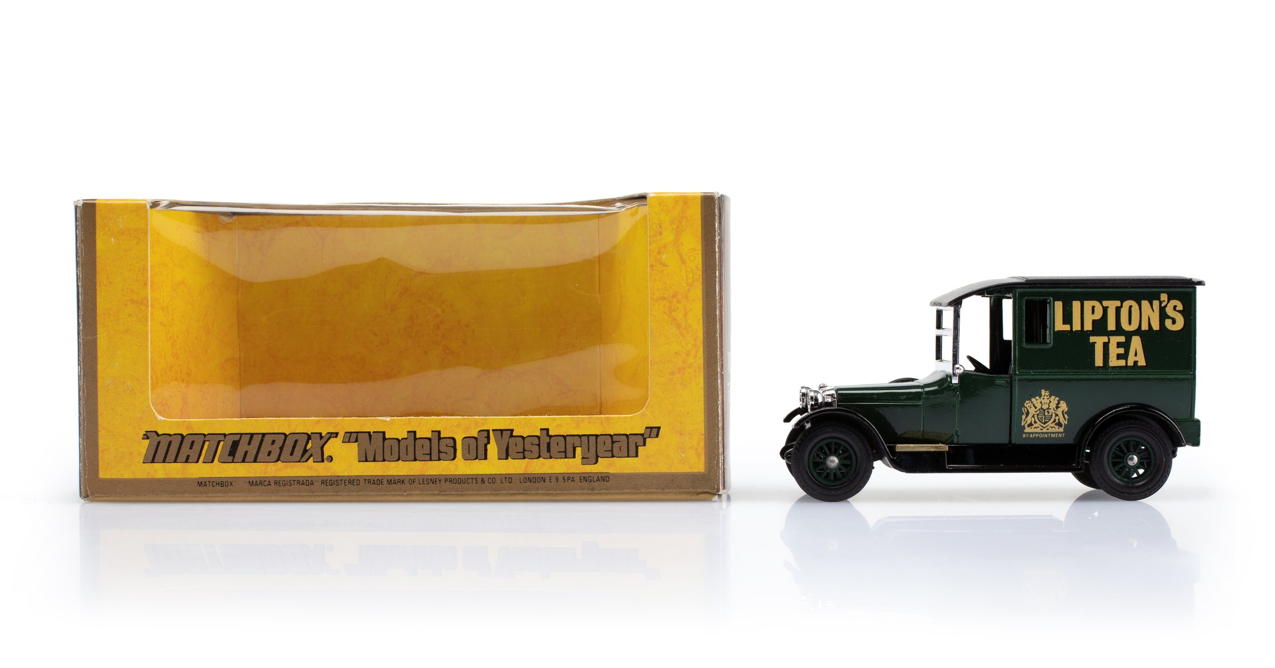 Matchbox models of yesteryear liptons 2024 tea van