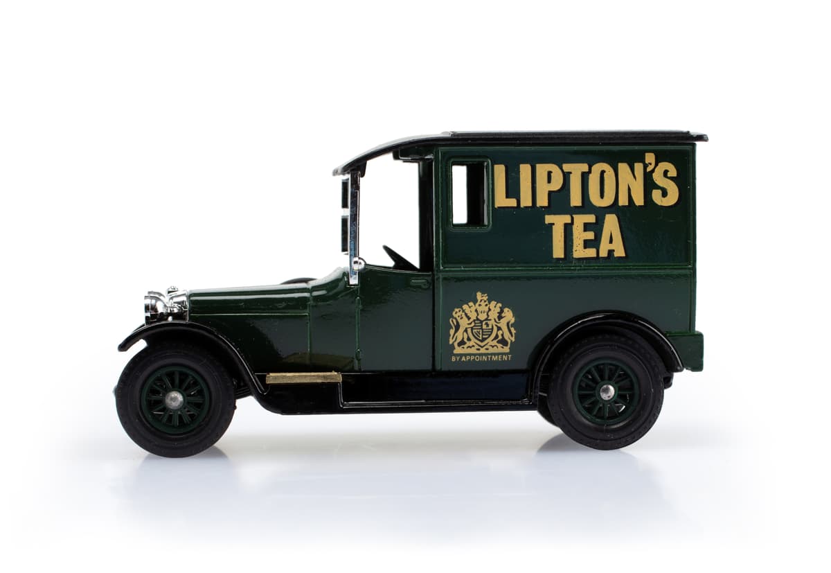 Powerhouse Collection 1927 Talbot Liptons Tea van Matchbox model van in box