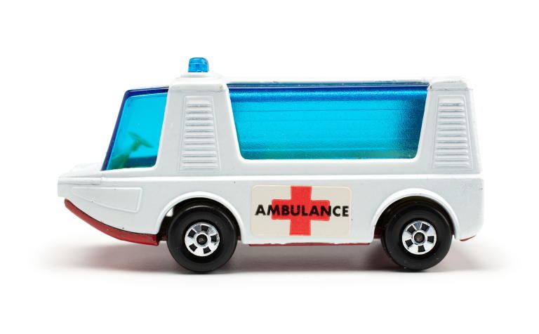 'Stretcha Fetcha' toy ambulance made by Lesney
