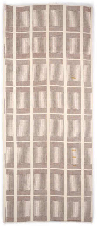 'Cane' textile length design by Frances Burke