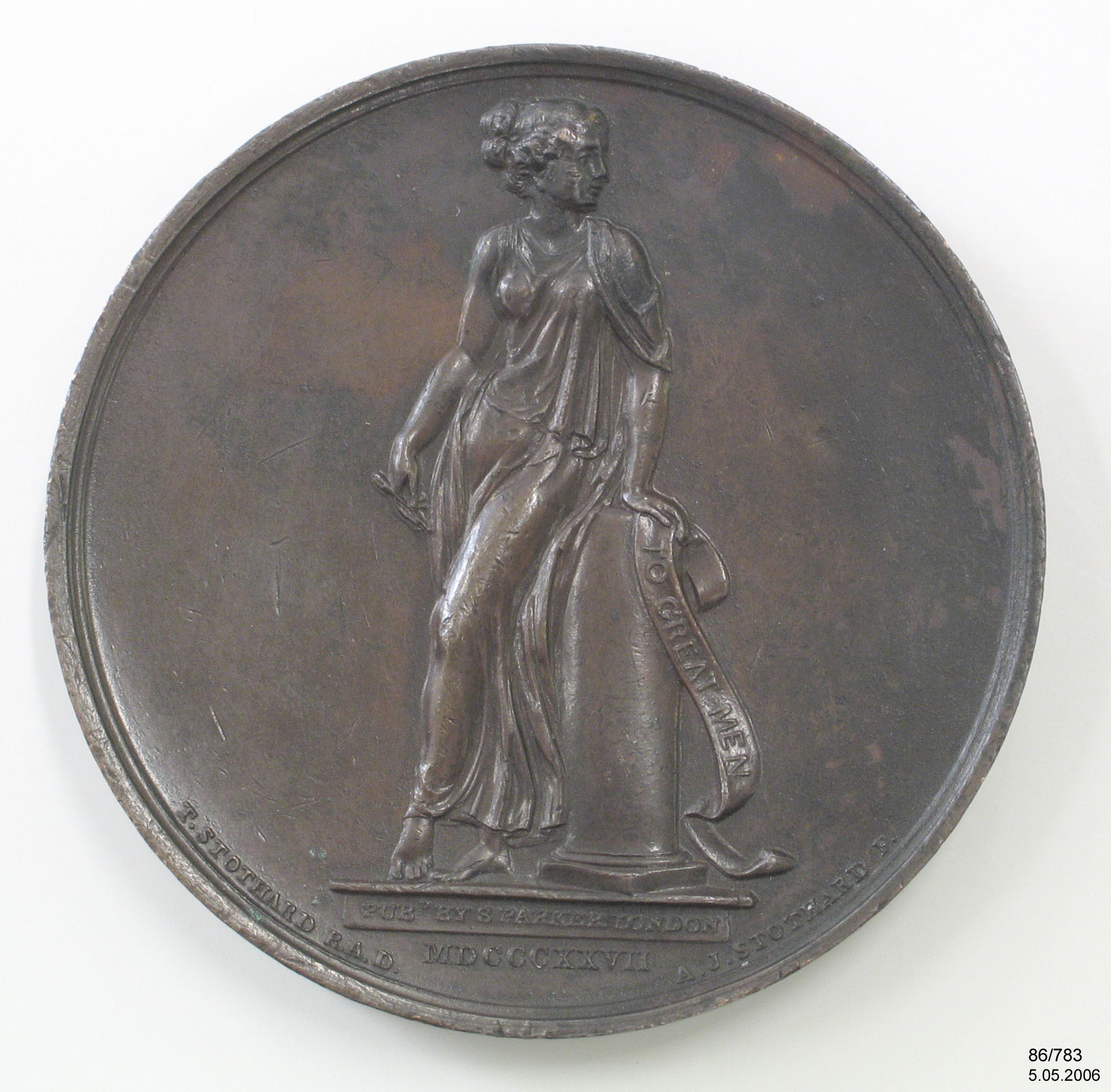 Commemorative medal of James Watt