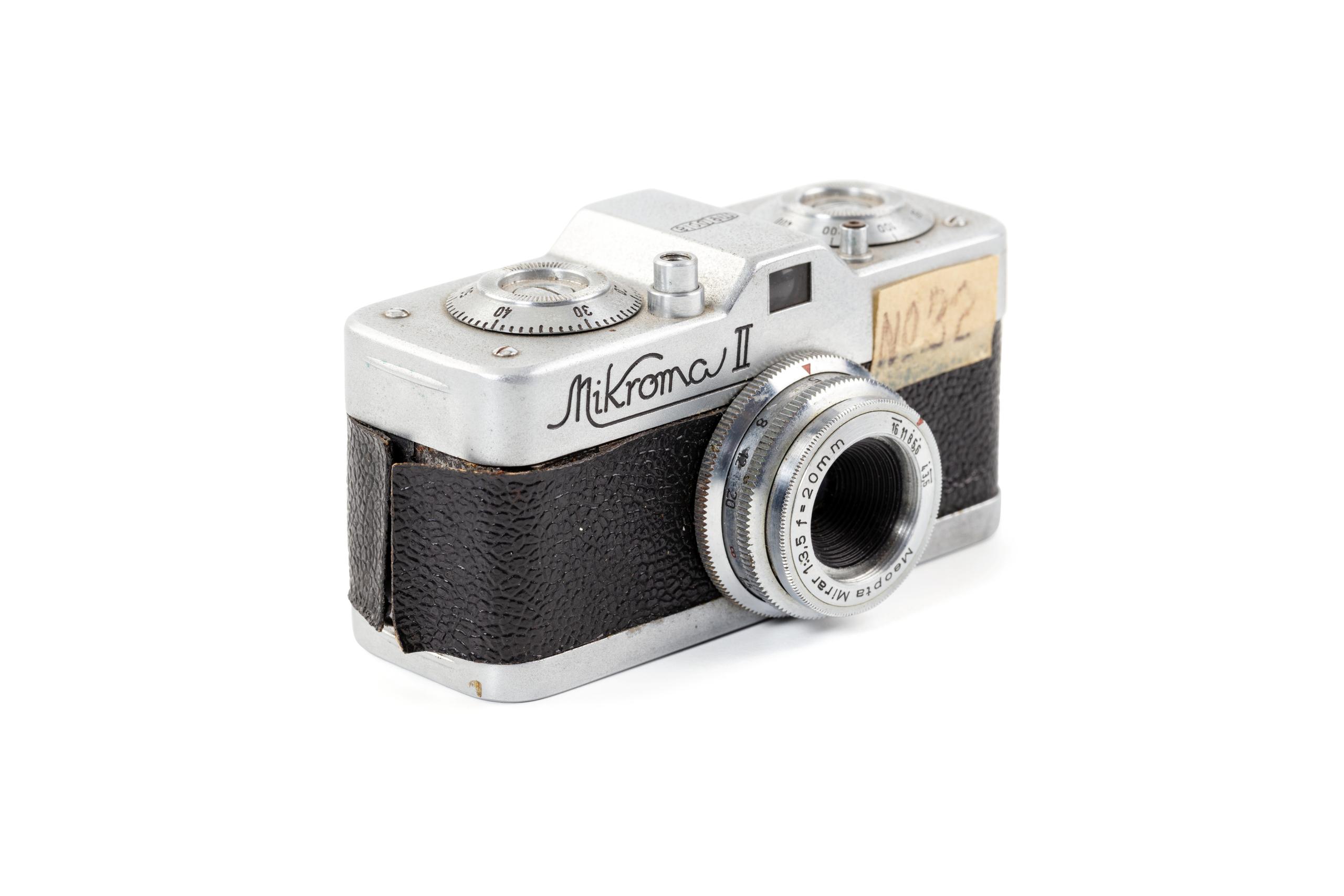 Powerhouse Collection - Miniature 'Mikroma II' camera made