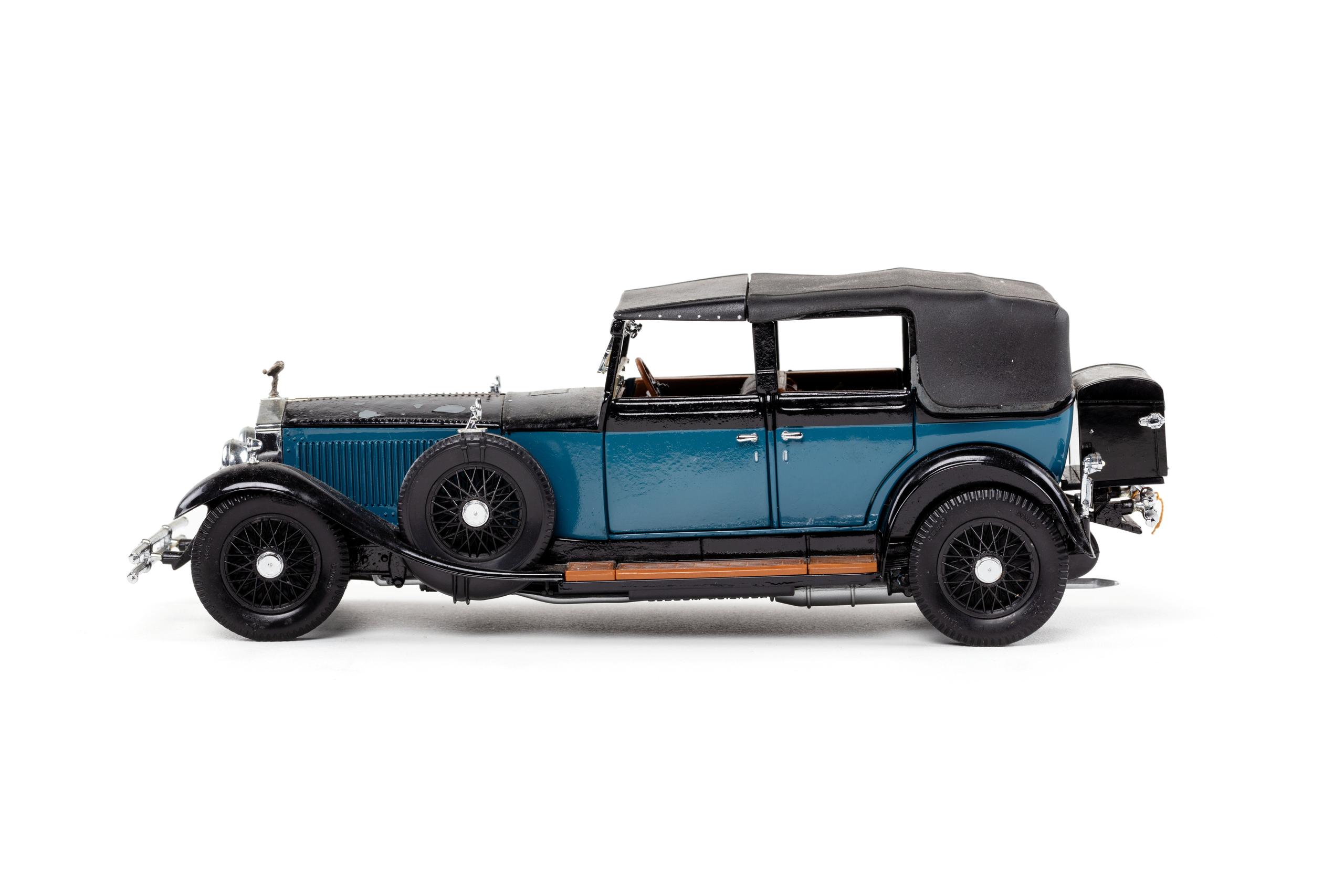 フランクリンミント　1929ロールスロイス　ファントム　1/24 Powerhouse Collection - Model of 1929 Rolls-Royce Phantom 1 with