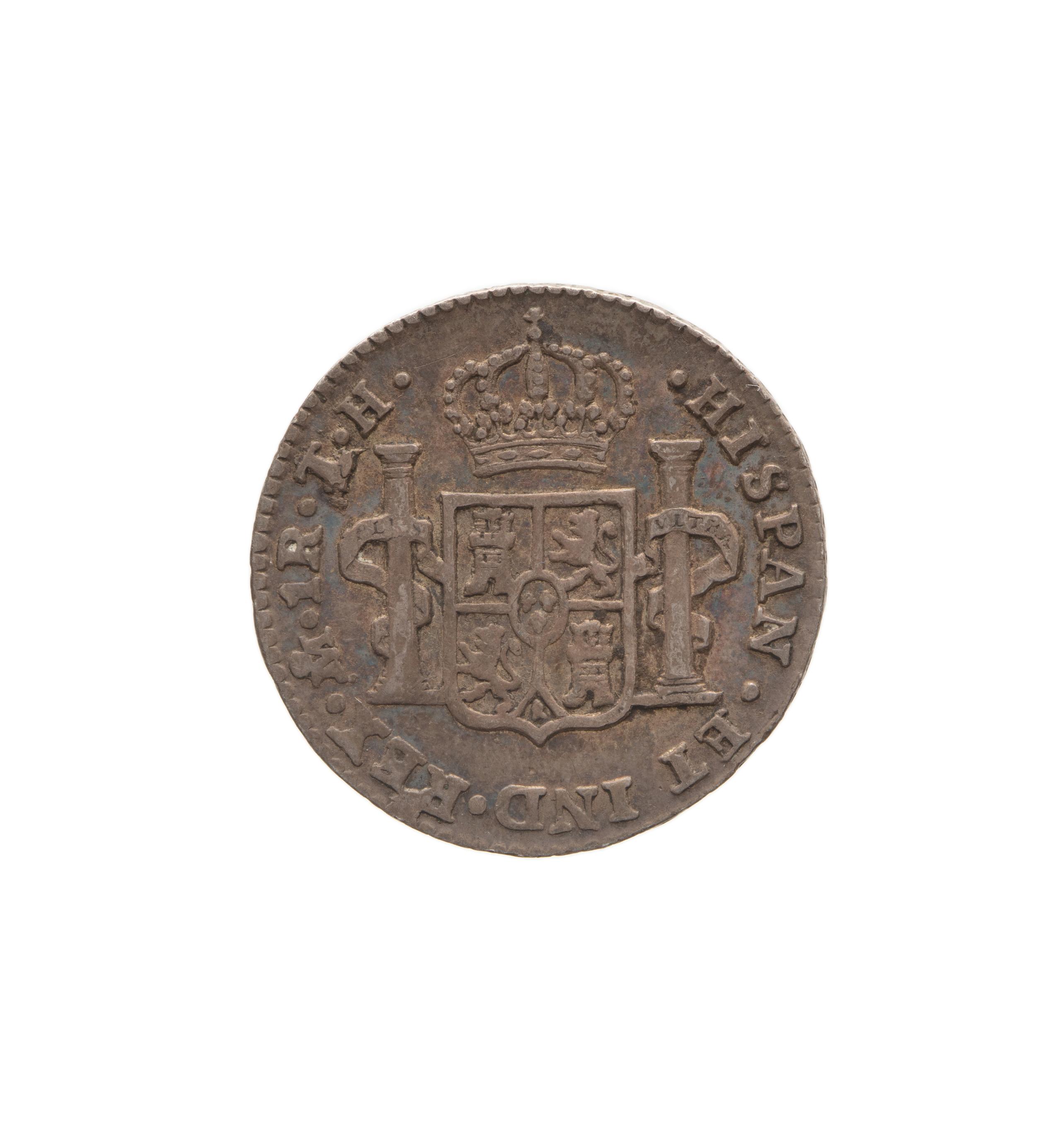 Powerhouse Collection - Spanish One Reale coin, 1807