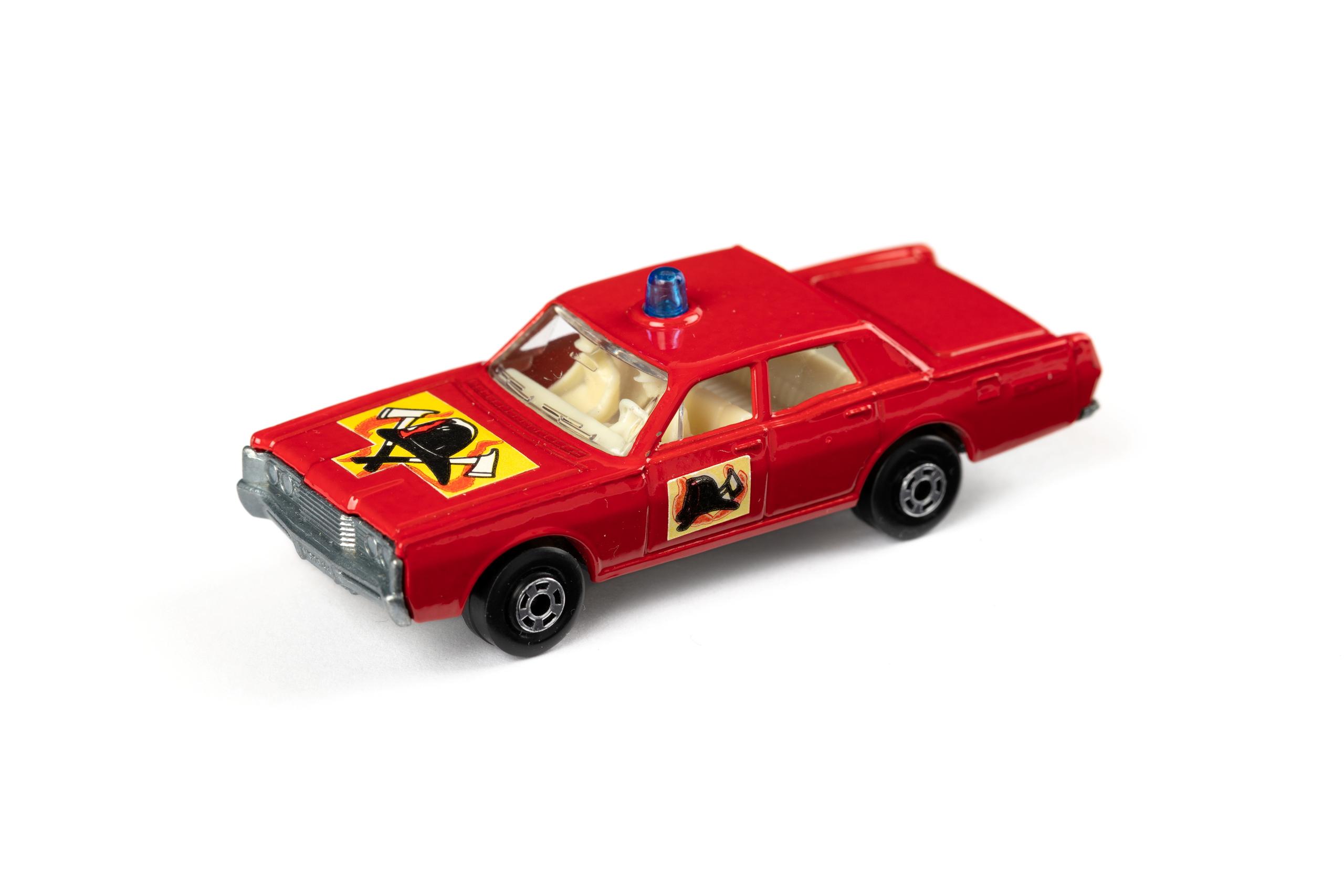 Powerhouse Collection - Matchbox toy car, firechief, Mercury