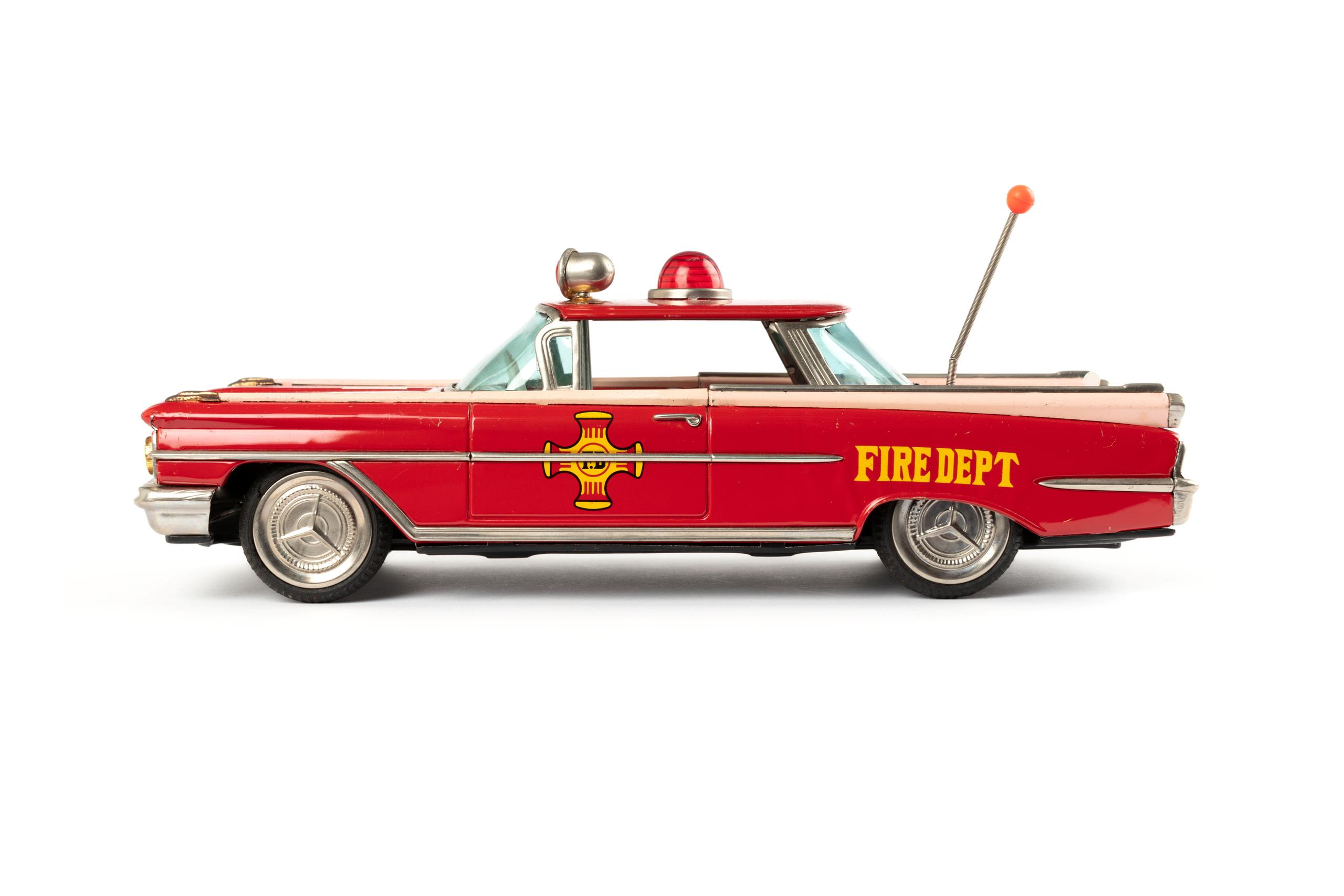 Powerhouse Collection - Fire Chief toy car, 1960