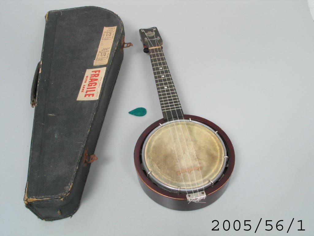 Banjulele made by Alvin D Keech