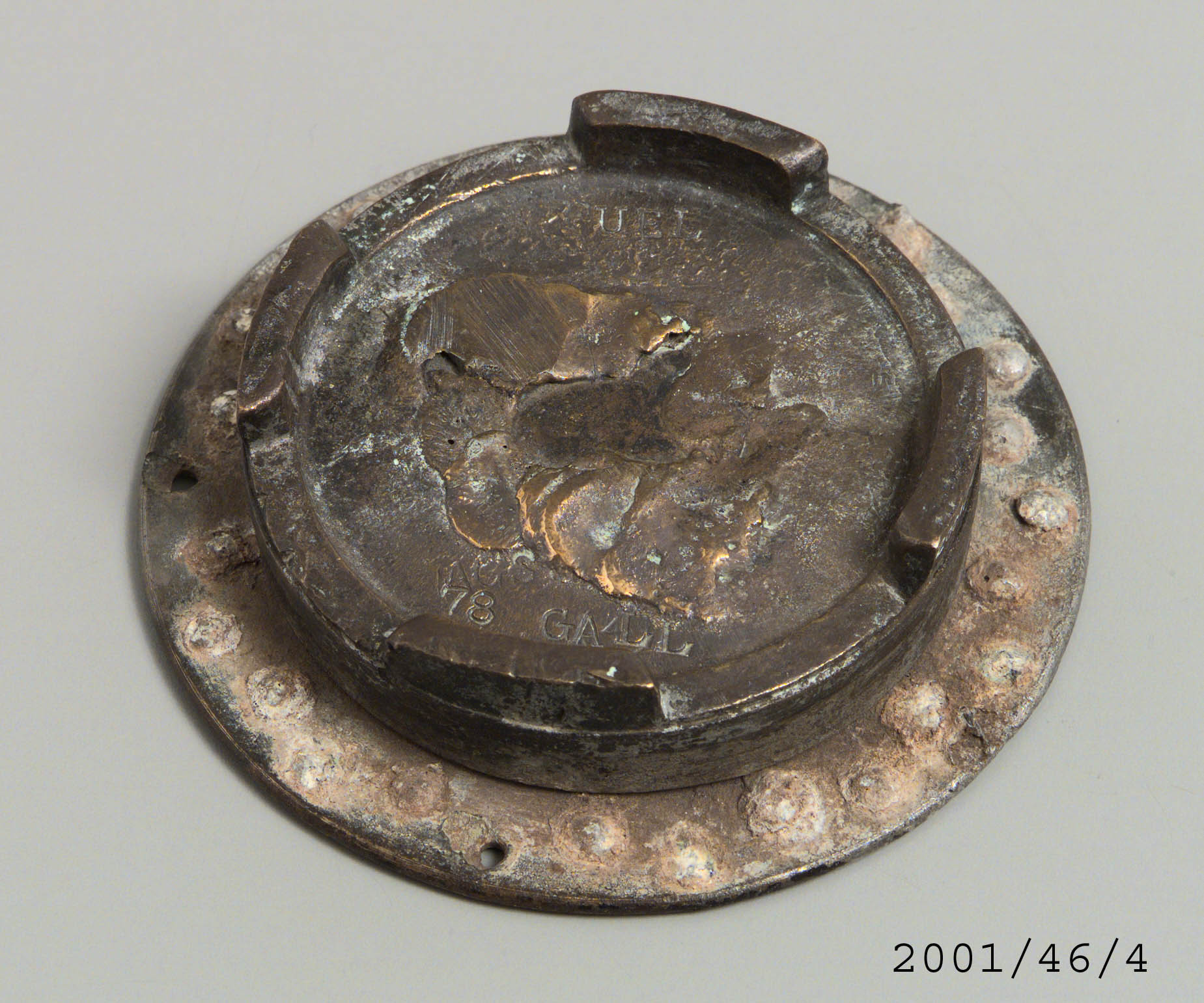 Fuel cap from 'Southern Cloud' aircraft