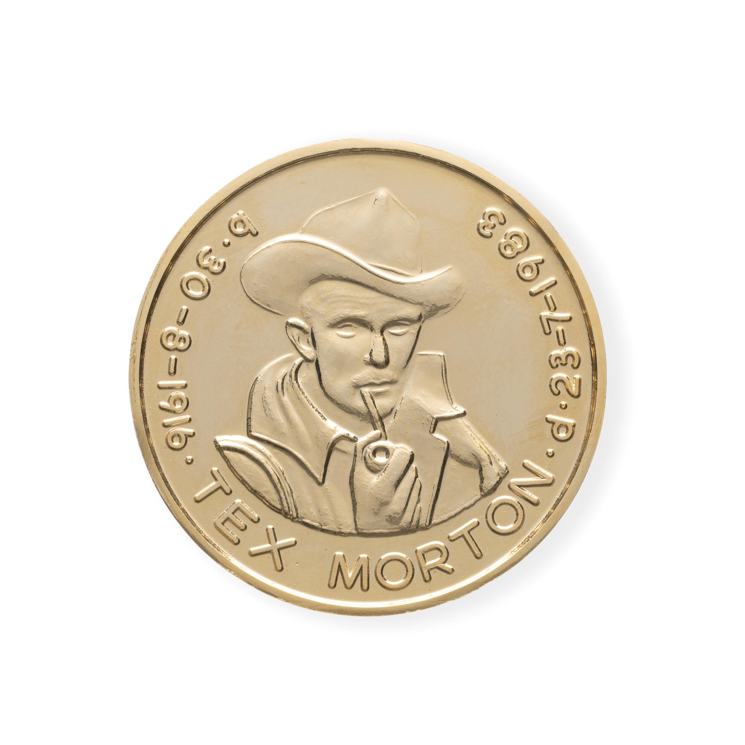 Powerhouse Collection - Tex Morton memorial medallion