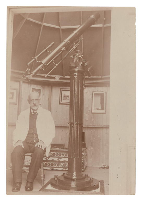 WJ Macdonnell at the Gardonal Observatory 1907