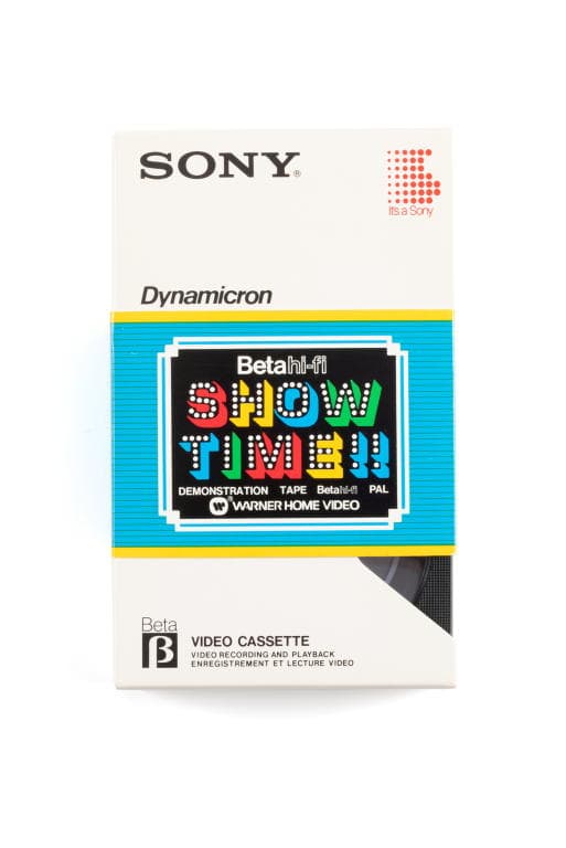 Powerhouse Collection - 'Showtime' video cassette with Betamax
