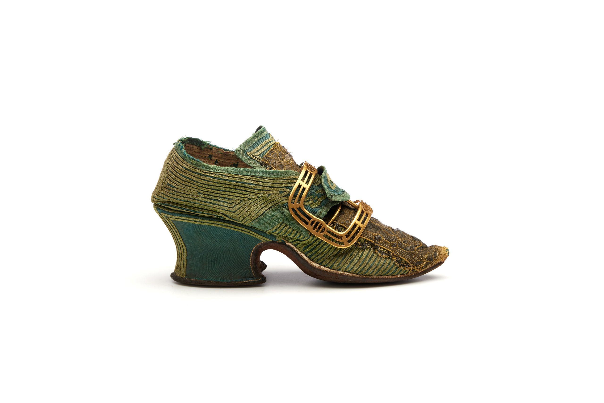 Pair of buckle shoes from the Joseph Box collection