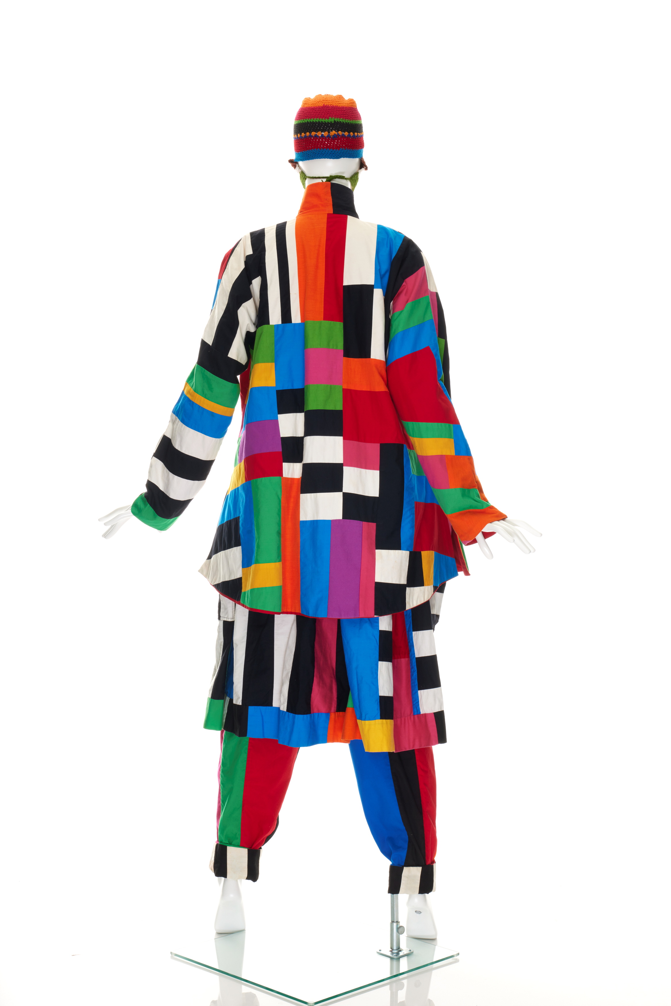 'Abstract Patchwork' outfit by Linda Jackson