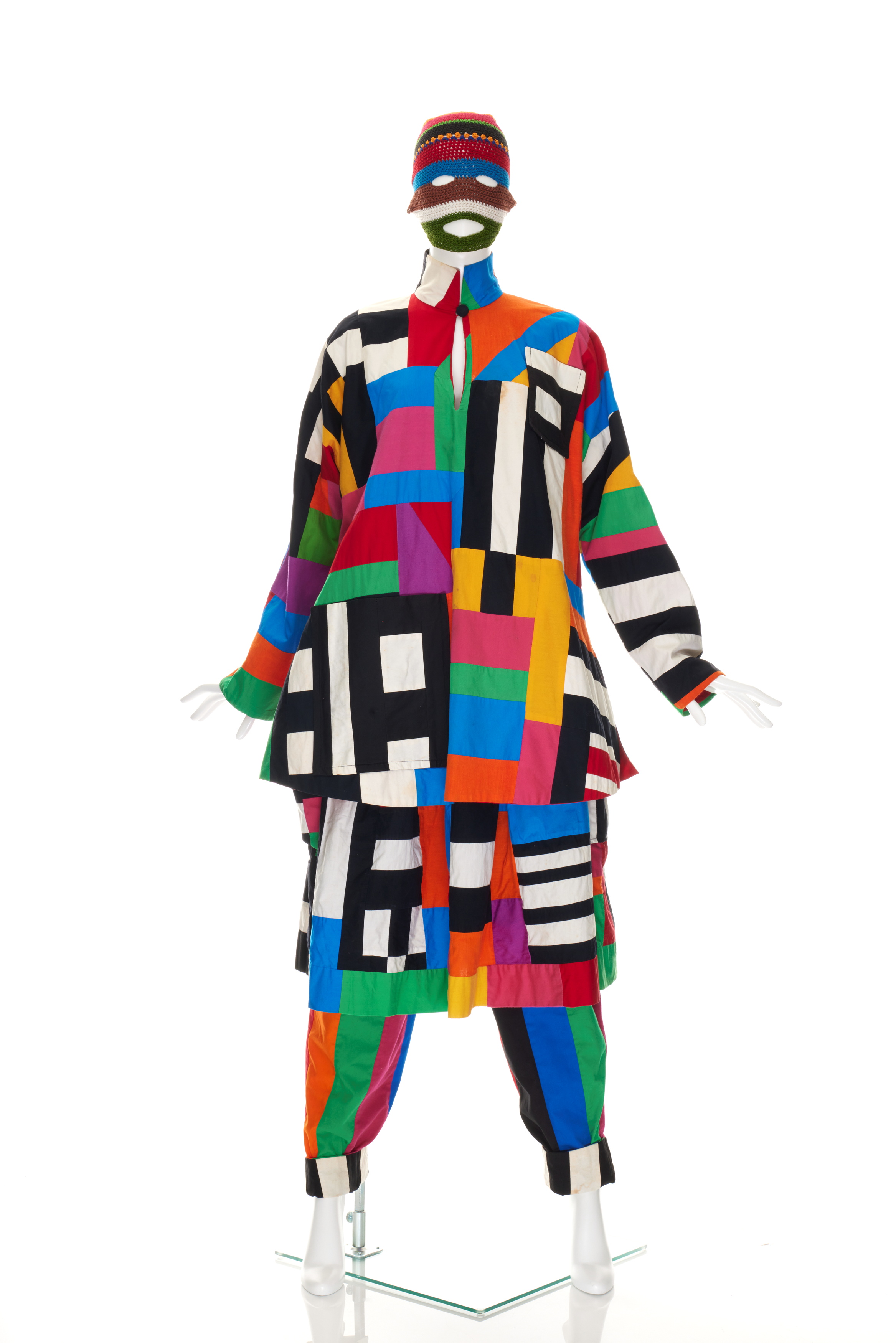 'Abstract Patchwork' outfit by Linda Jackson