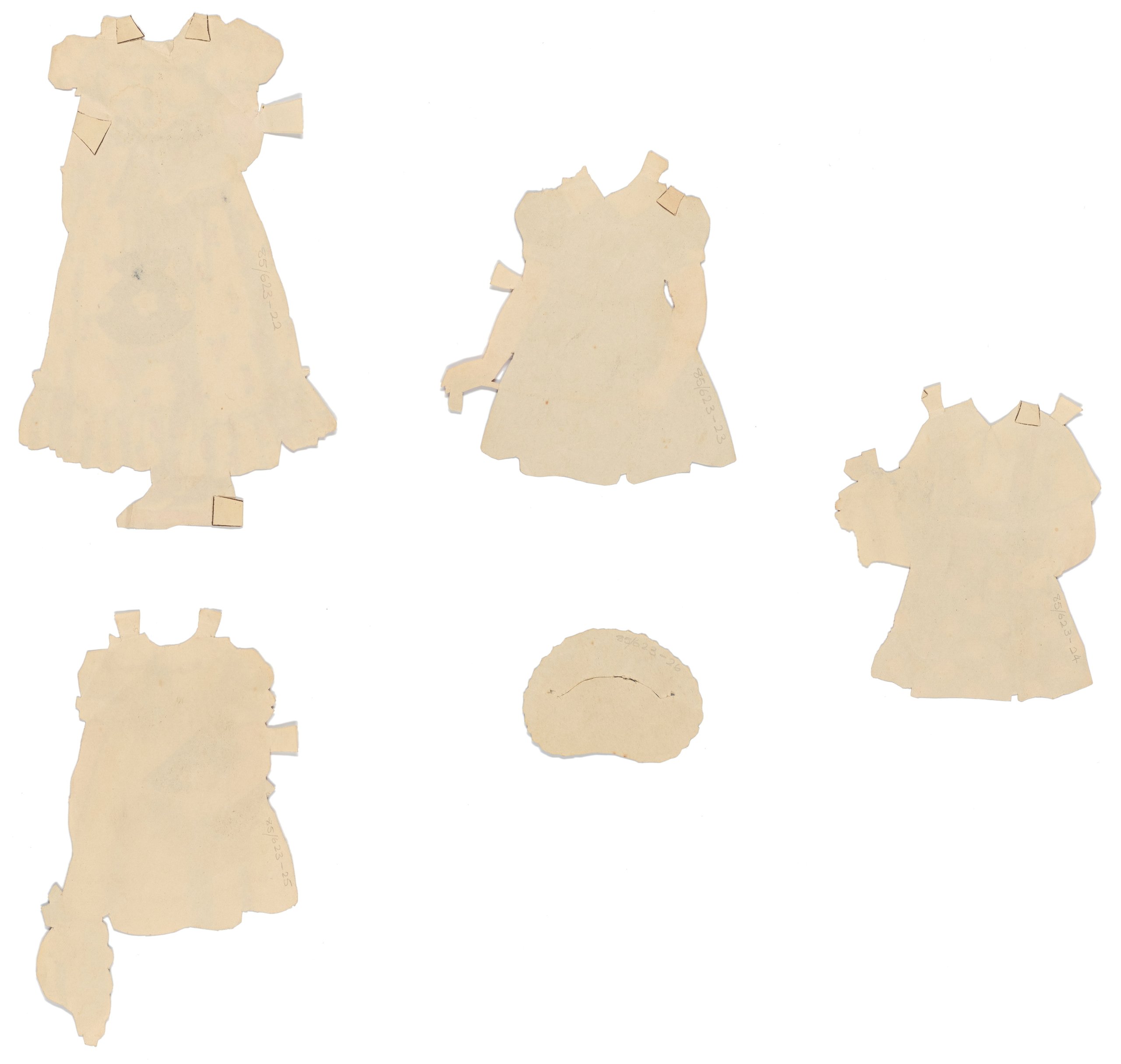 'The Princess Paper Doll Book' paper dolls featuring Queen Elizabeth and Princess Margaret