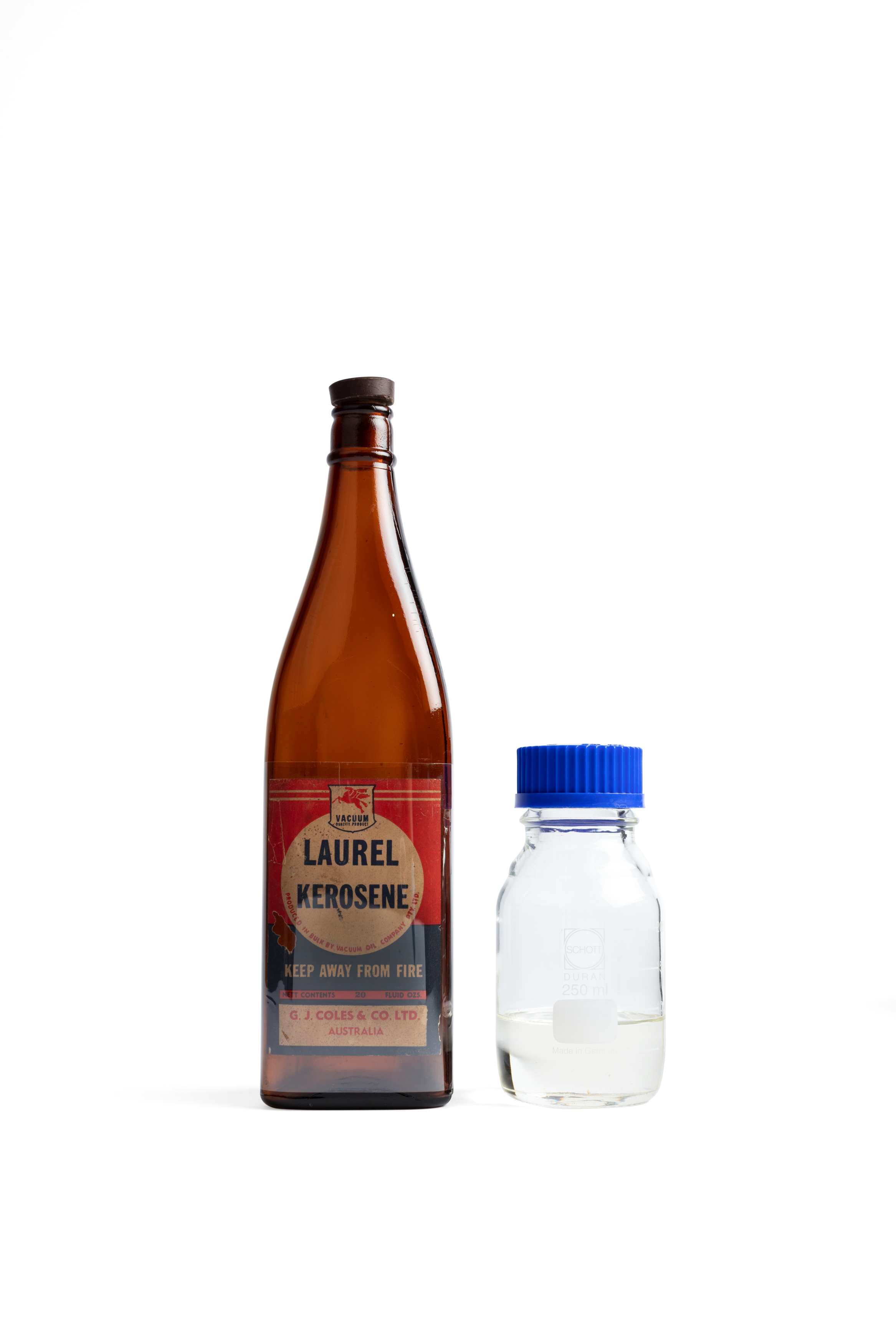 Bottle of Laurel Kerosene