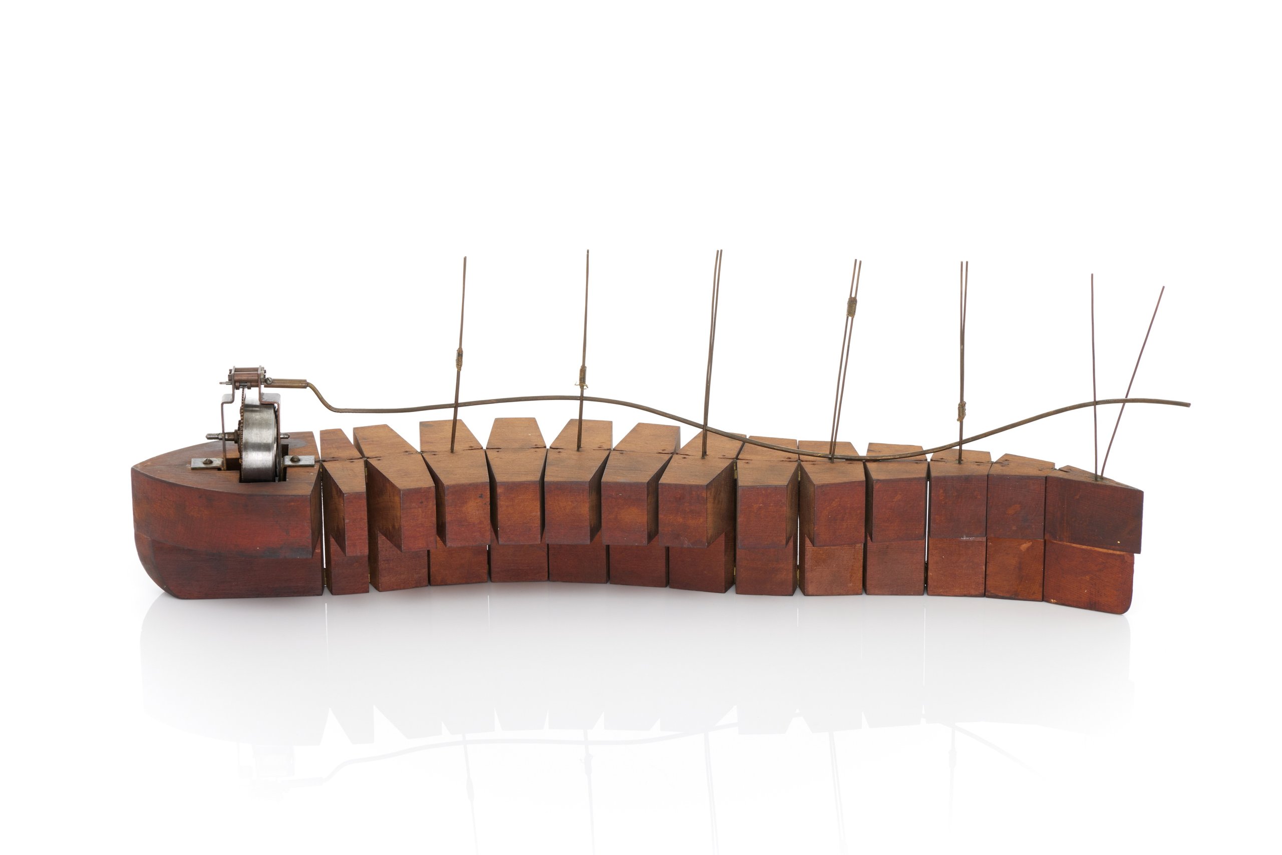 Model ship by Lawrence Hargrave