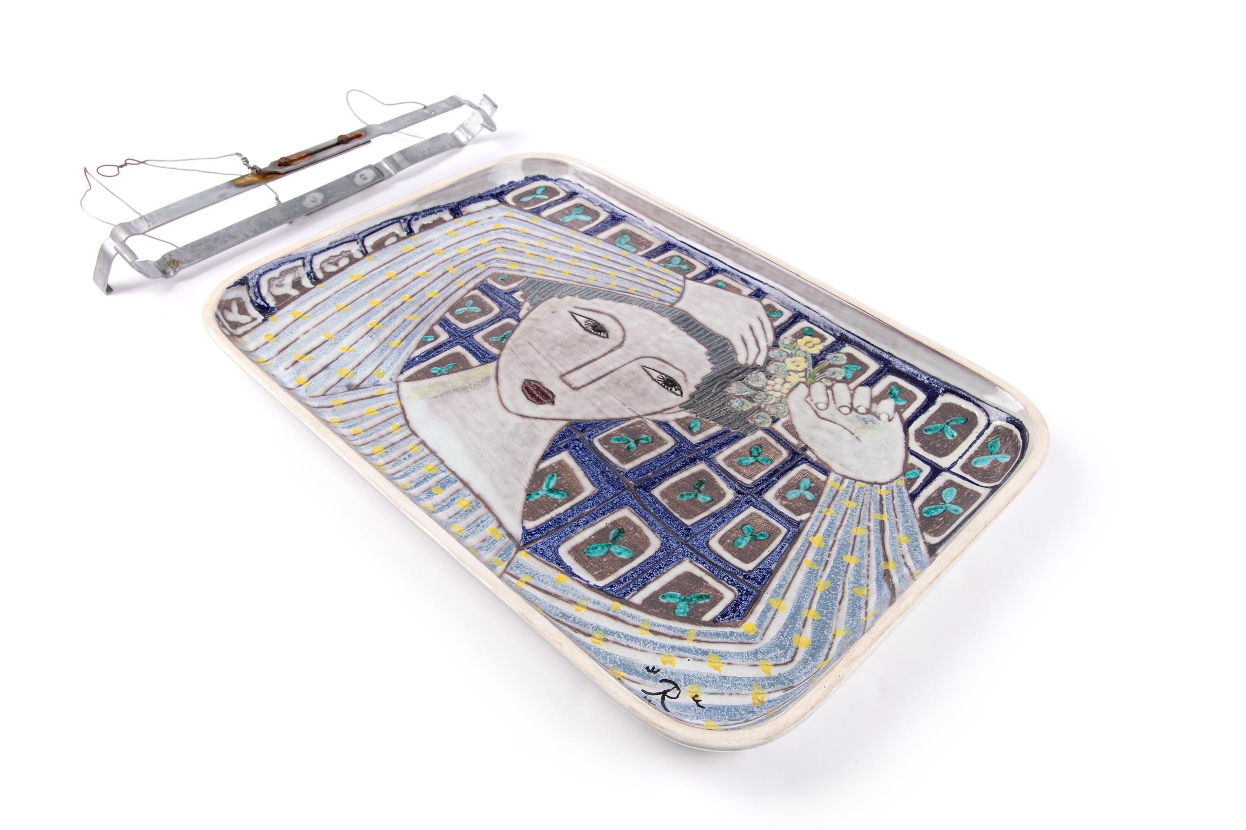 Powerhouse Collection - Rorstrand stoneware tray by Sylvia Powerhouse Collection - Rorstrand stoneware tray by Sylvia