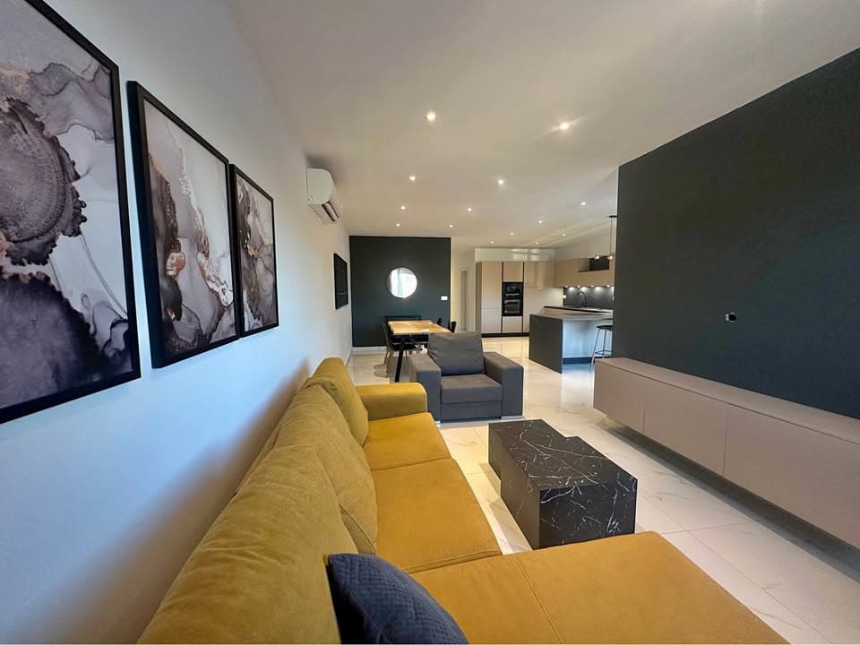 3 Bedroom Apartment for Long Let in Baħar iċ-Ċagħaq - €2,600/month