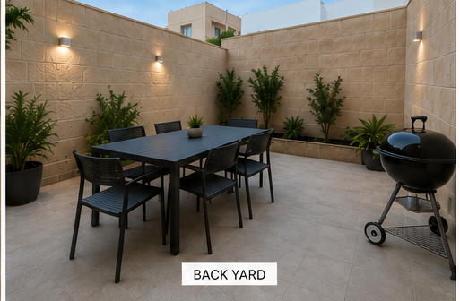 Modern Brand New 3-Bedroom Maisonette with A Cosy Outdoor Space in Gharghur photo 8