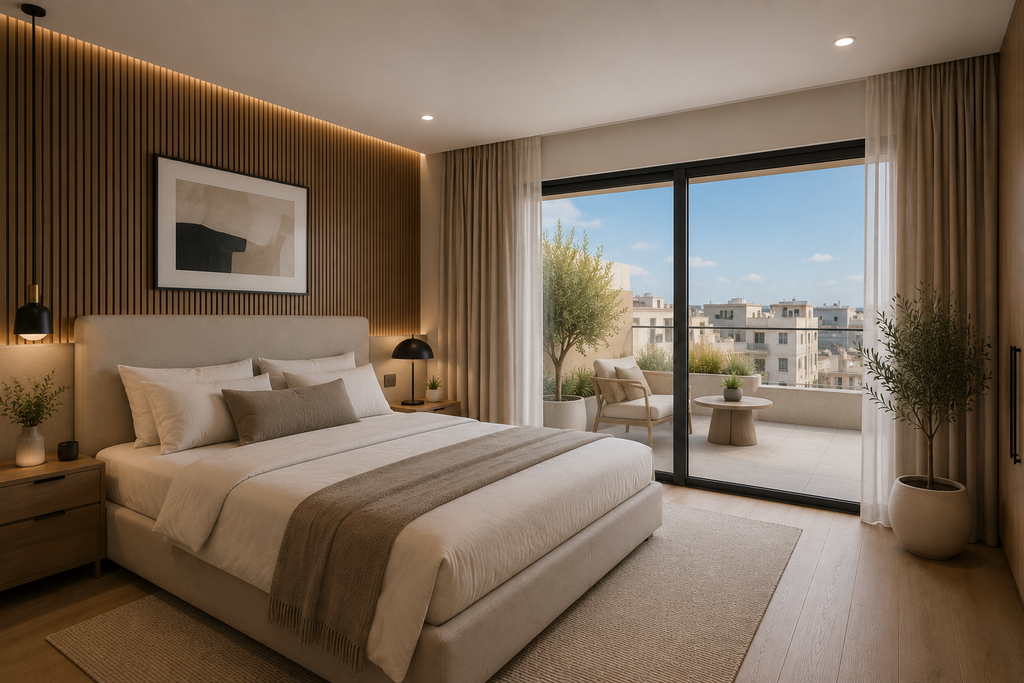 Bright & Modern 120sqm 2-Bedroom Penthouse in Sliema photo 2