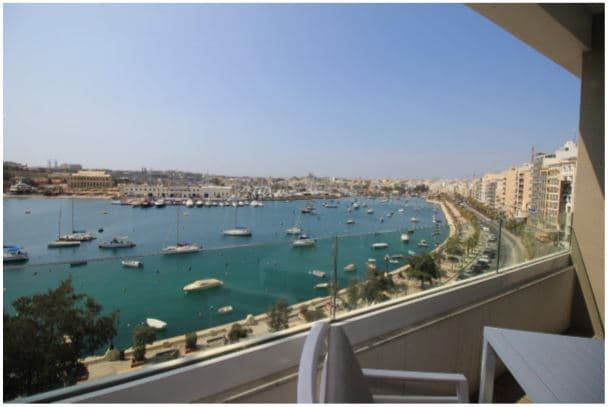 Luxurious Designer Finished 120sqm 2-Bedroom Apartment with Valletta Views in Sliema