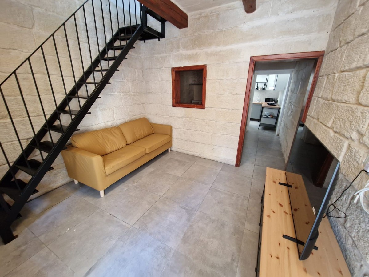 Designer Finished 1-Bedroom Townhouse with Beautiful Terrace in Sliema