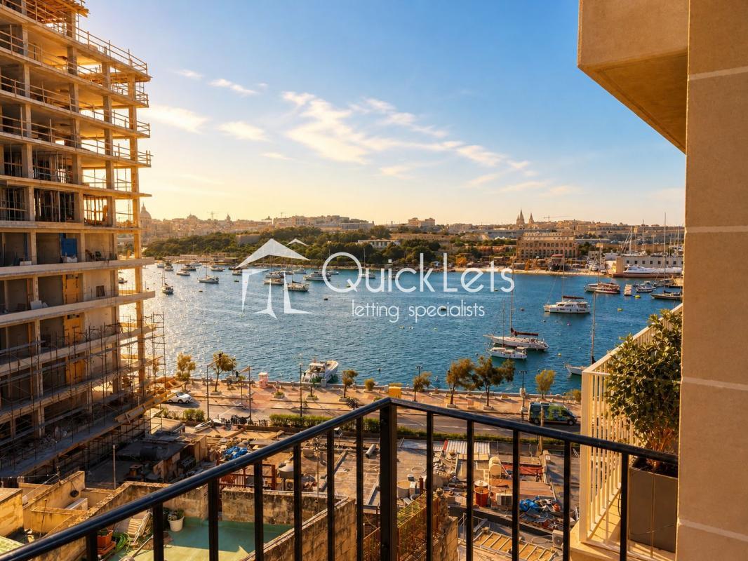 3 Bedroom Ensuite Apartment for Long Let in Sliema - €3,500/month