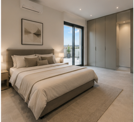 Beautiful Modern 2-Bedroom Penthouse with A Large Terrace in Gharghur photo 3