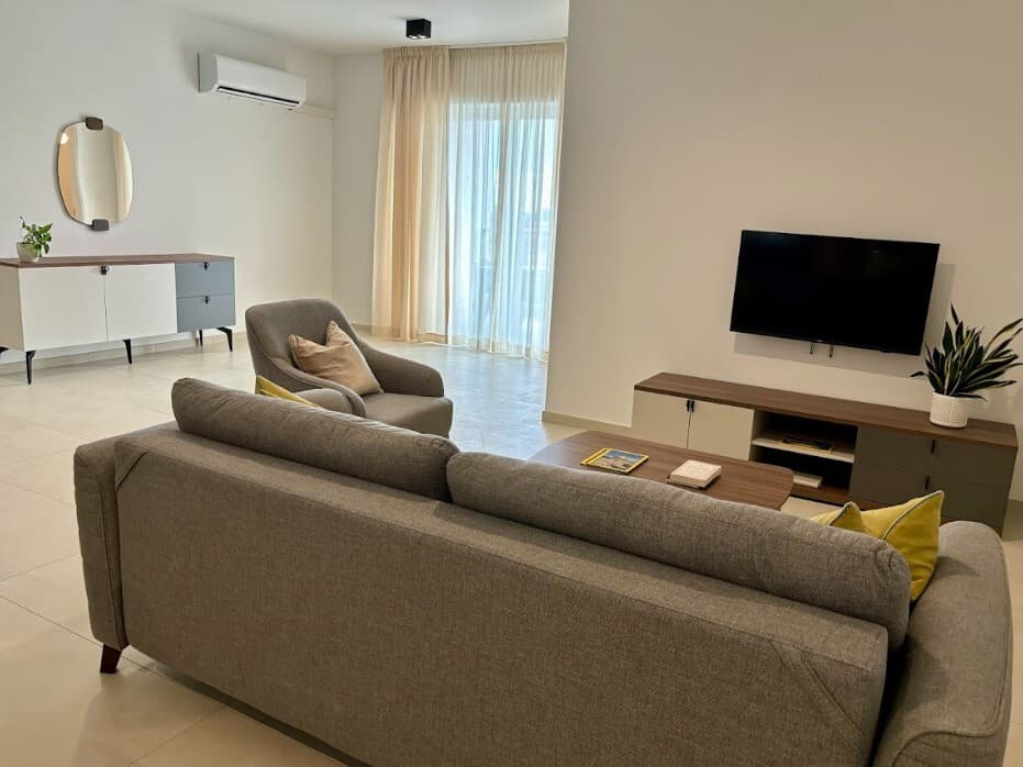 3 Bedroom Apartment for Long Let in Żurrieq - €1,500/month