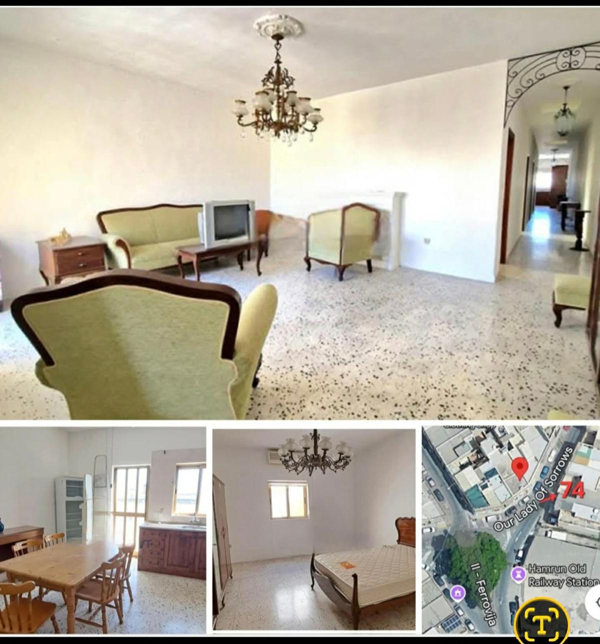 3 Bedroom Maisonette for Sale in Ħamrun - €372,000