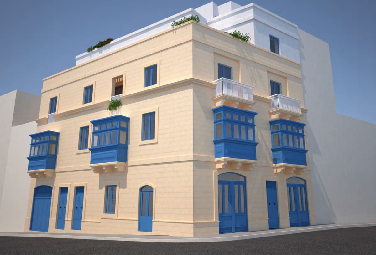 3 Bedroom Maisonette for Sale in Sliema - €550,000