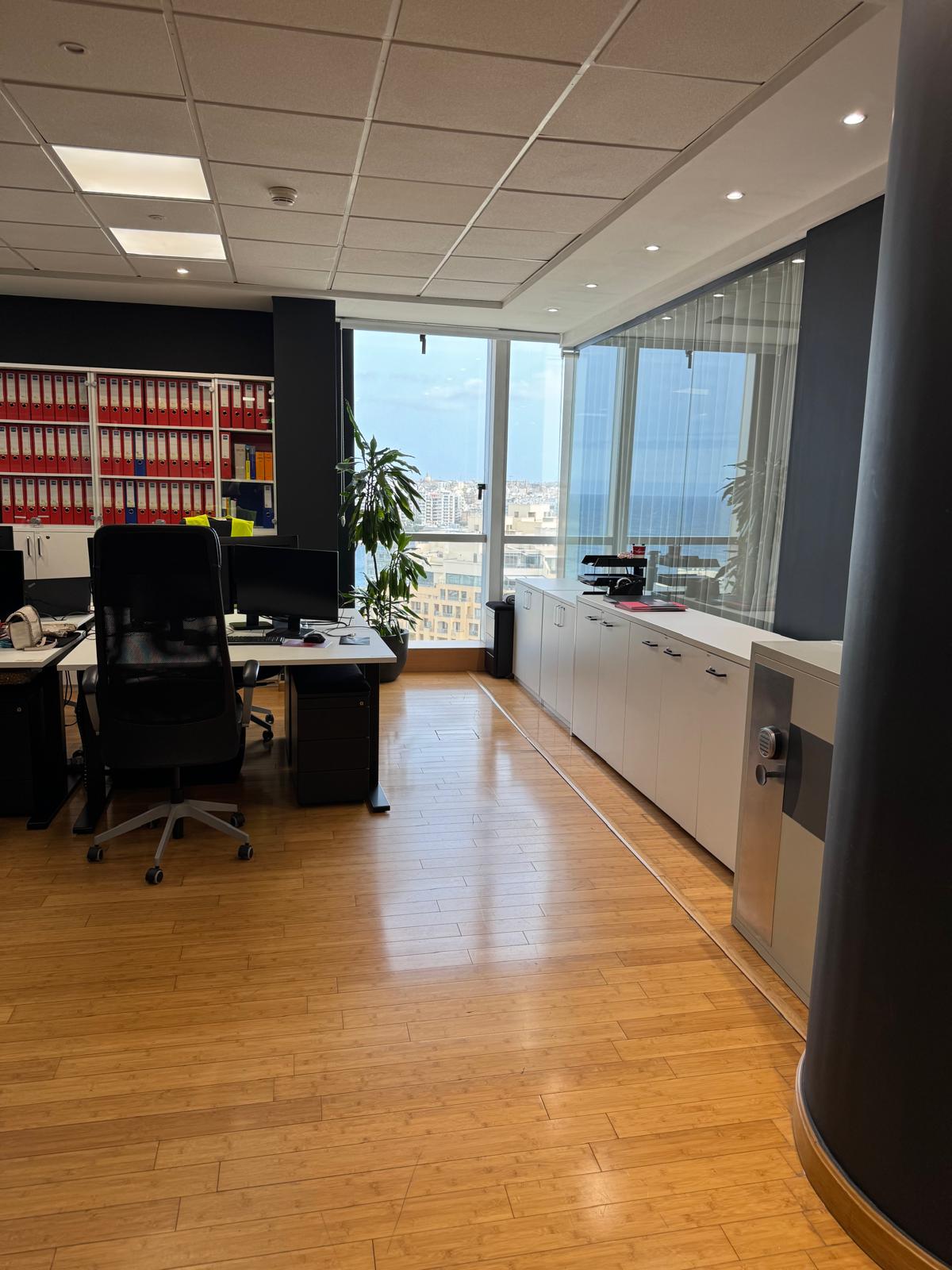 Prestigious 300 sqm Office in Portomaso Business Tower with Marina Views in St Julians photo 3