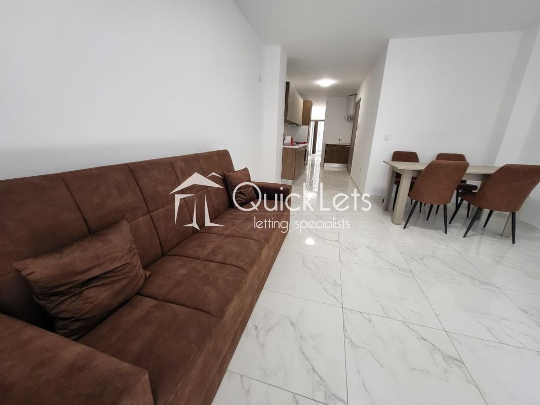 2 Bedroom Apartment for Long Let in Sliema - €1,700/month