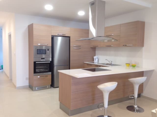Modern Fully Airconditioned 3-Bedroom Apartment in Gzira