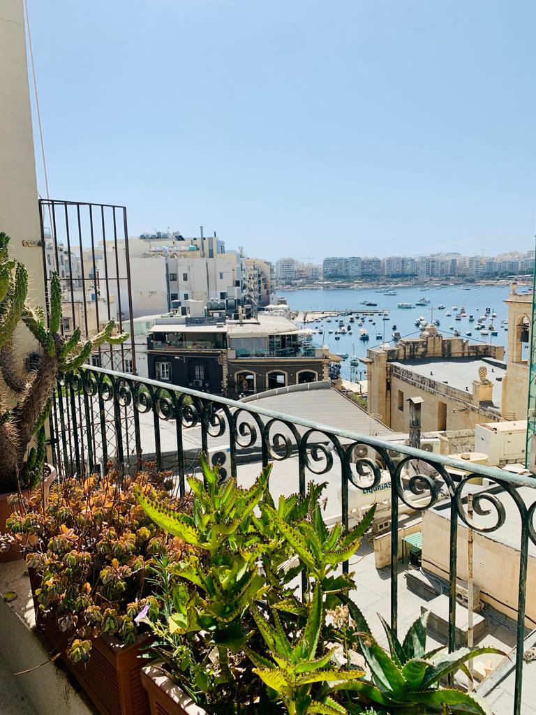 Beautiful 3-Bedroom House with Sea Views in St Julians – €3,600/month