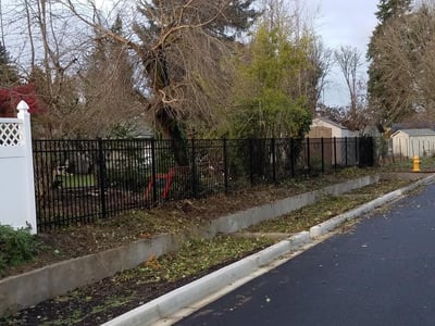 Steel Ameristar Majestic Fence